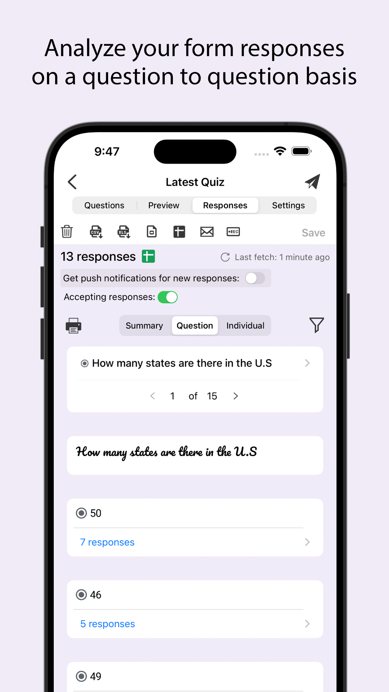 Form for Google Forms screenshot