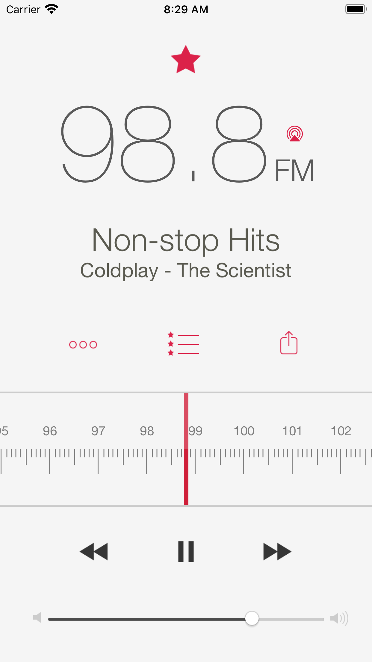 RadioApp - A Simple Radio App screenshot