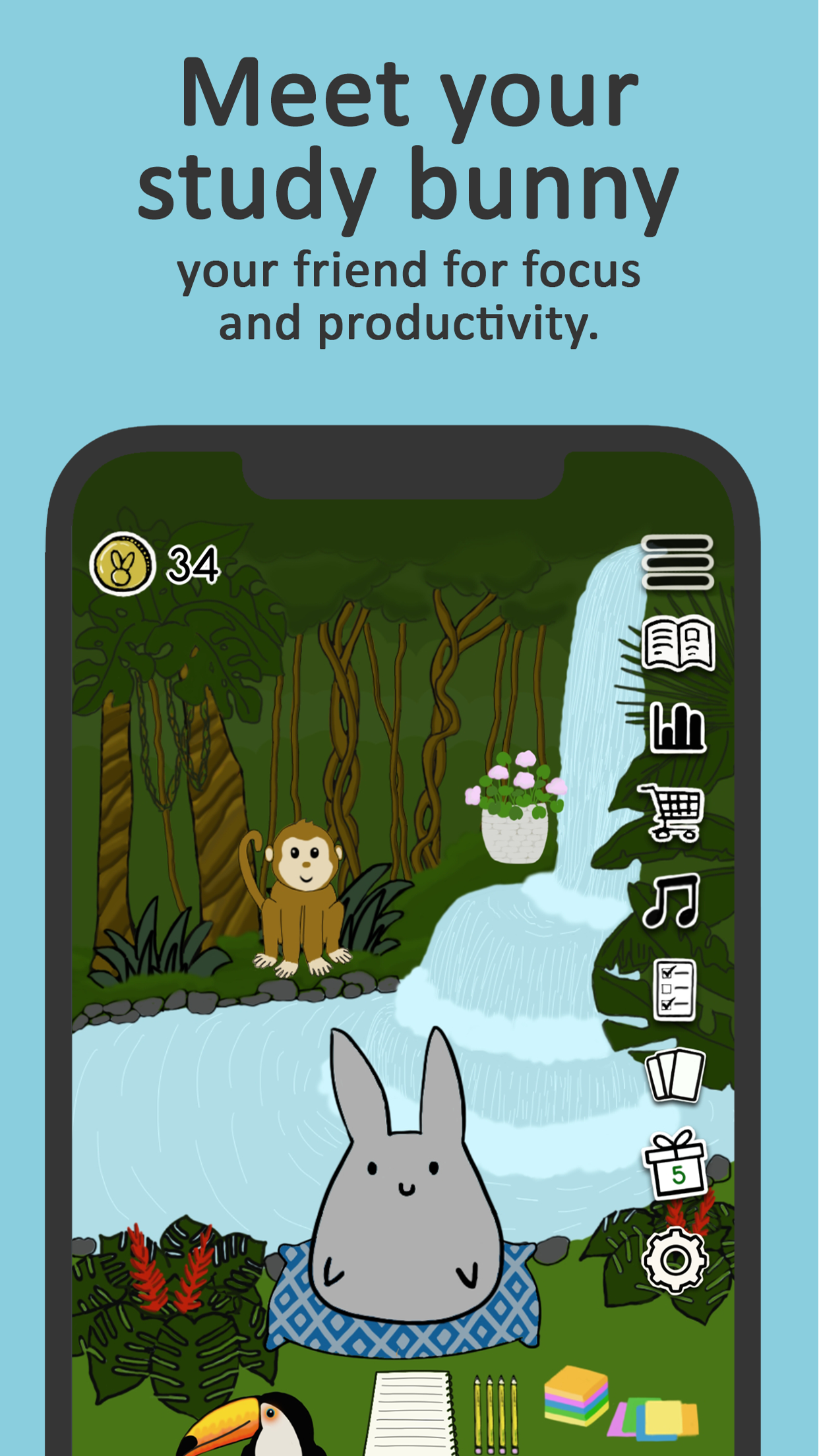 Study Bunny: Focus Timer screenshot