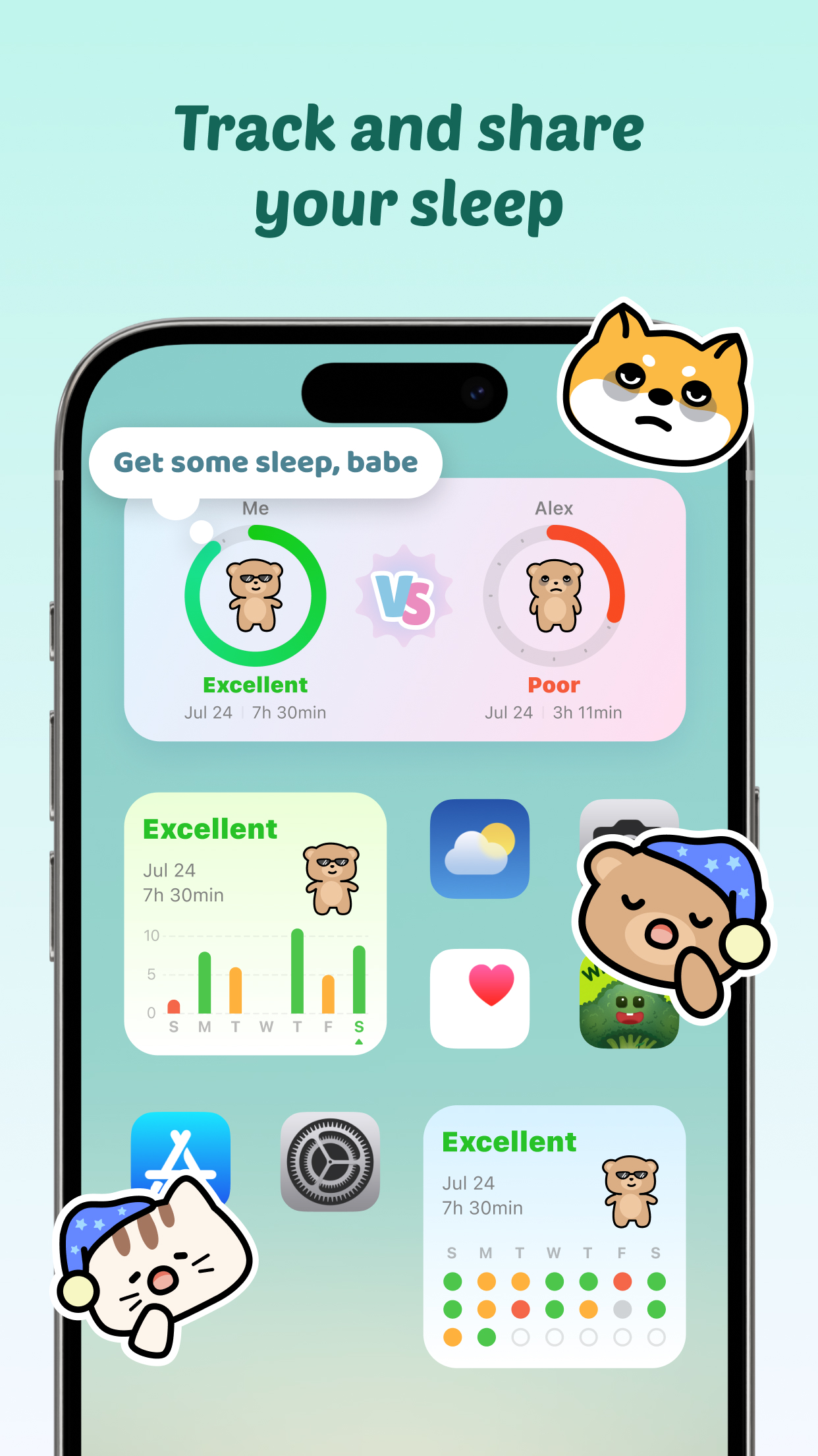 Widgetable: Besties & Couples screenshot