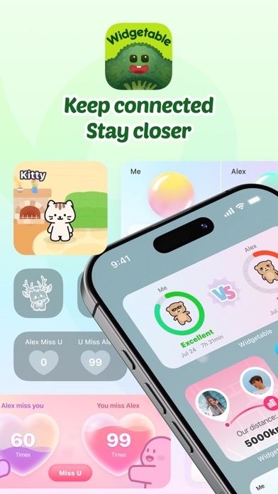 Widgetable: Besties & Couples screenshot