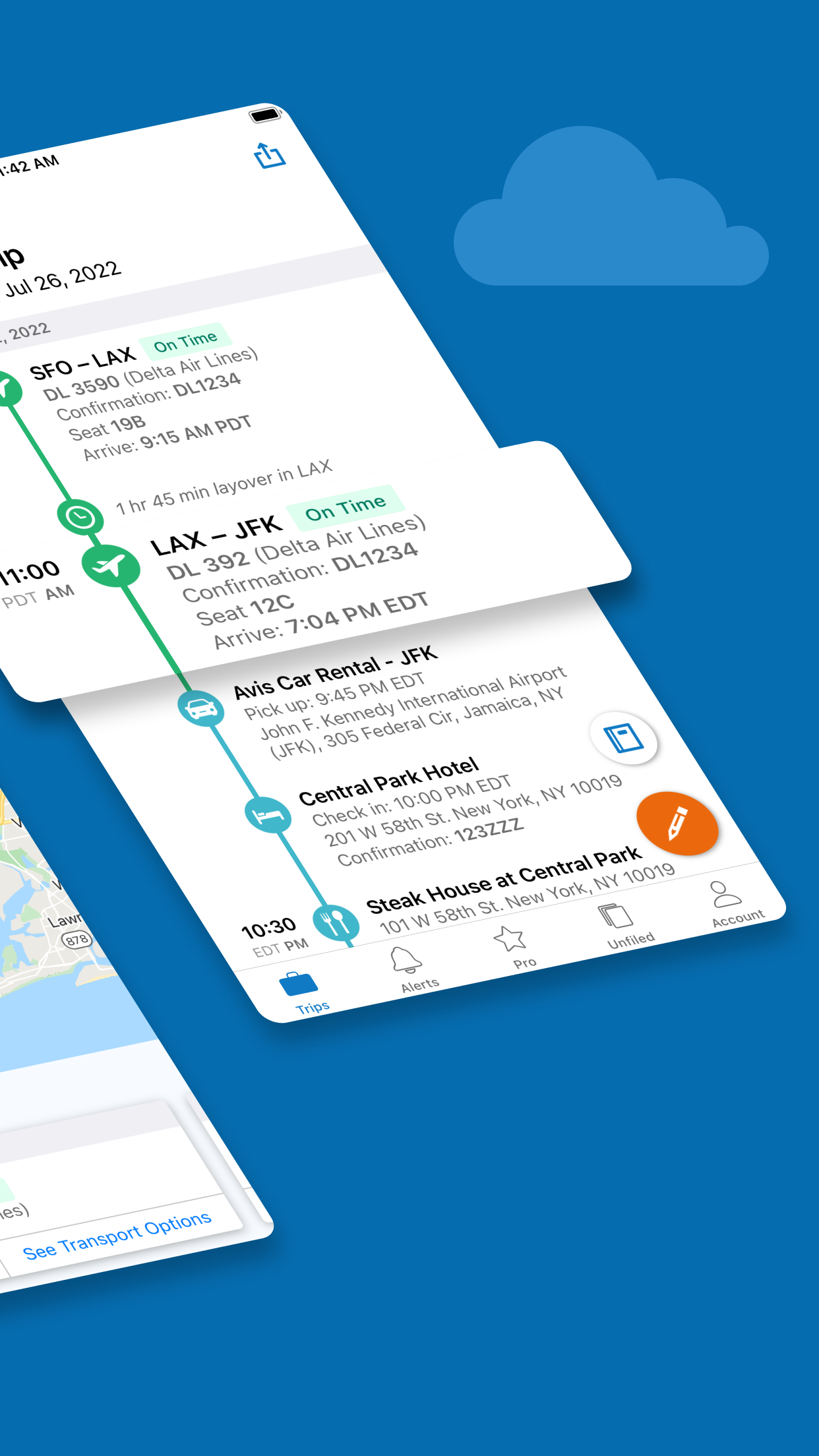 TripIt: Travel Planner screenshot