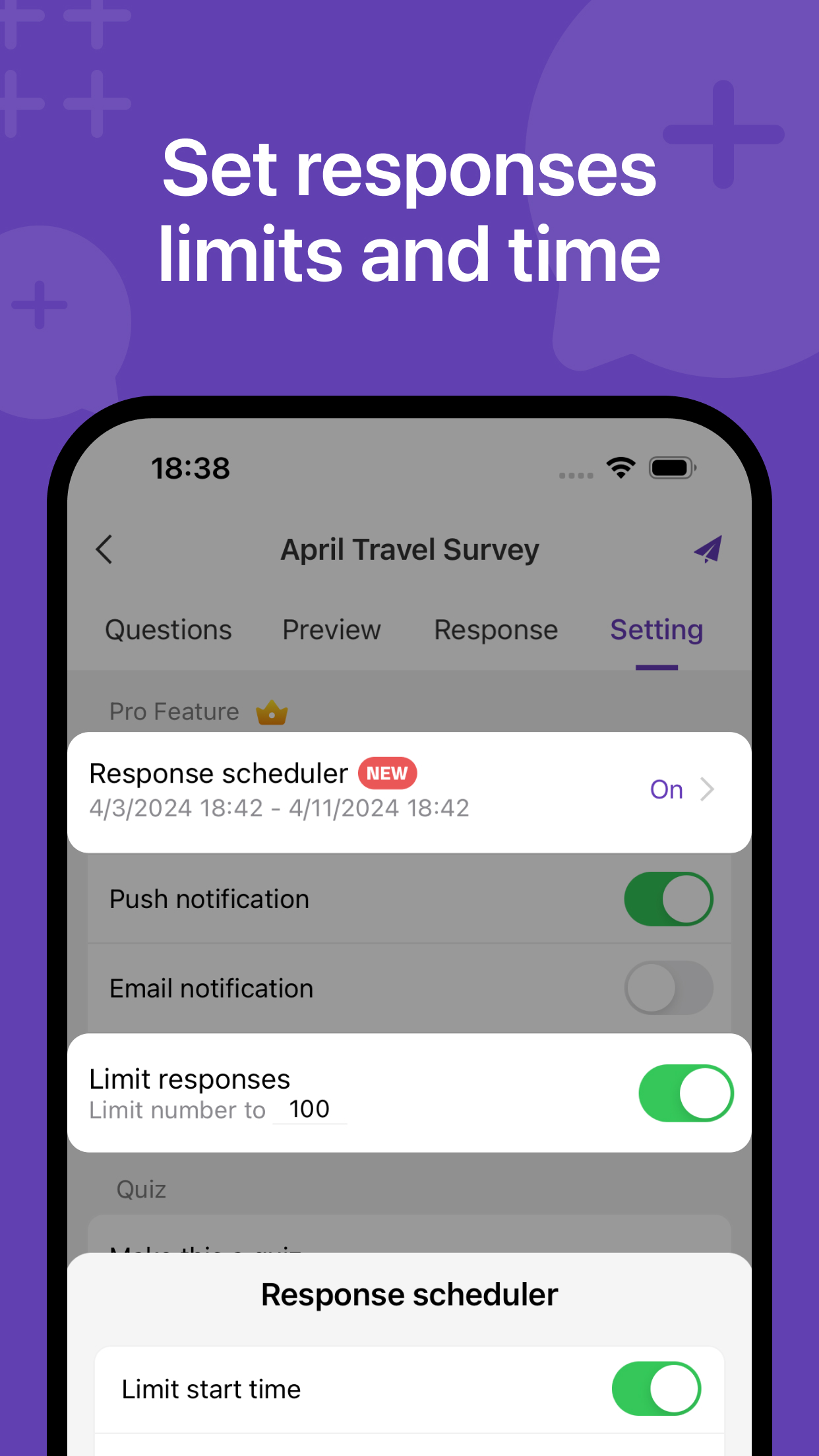 Forms for Google Docs screenshot