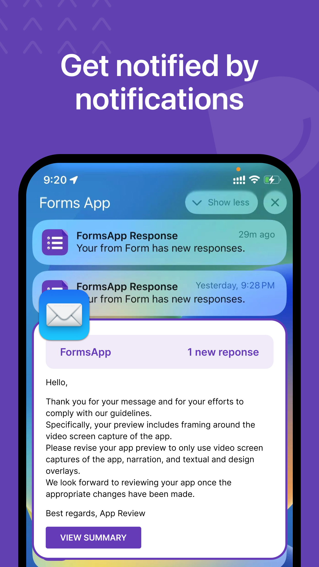 Forms for Google Docs screenshot