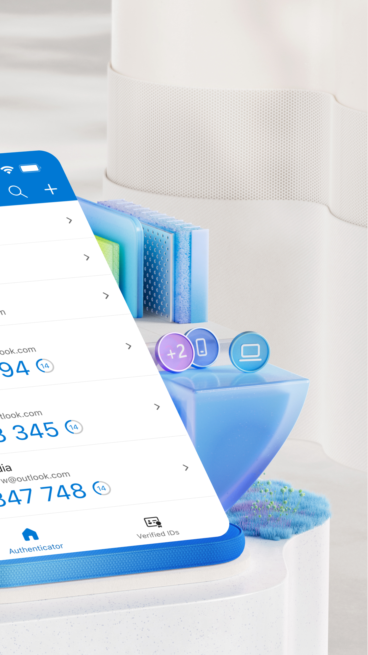 Microsoft Authenticator screenshot