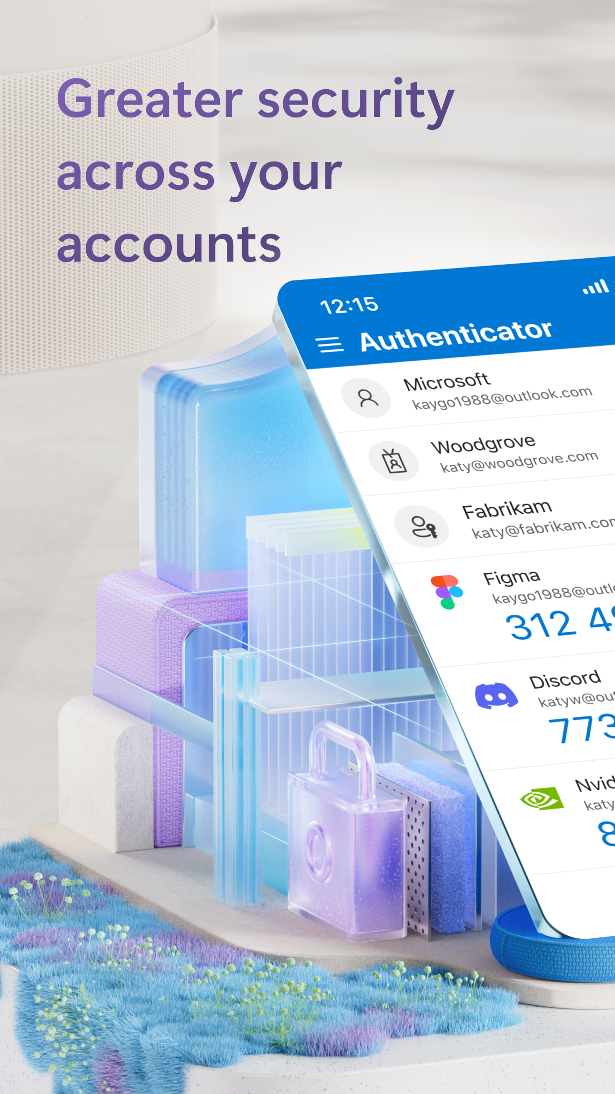 Microsoft Authenticator screenshot
