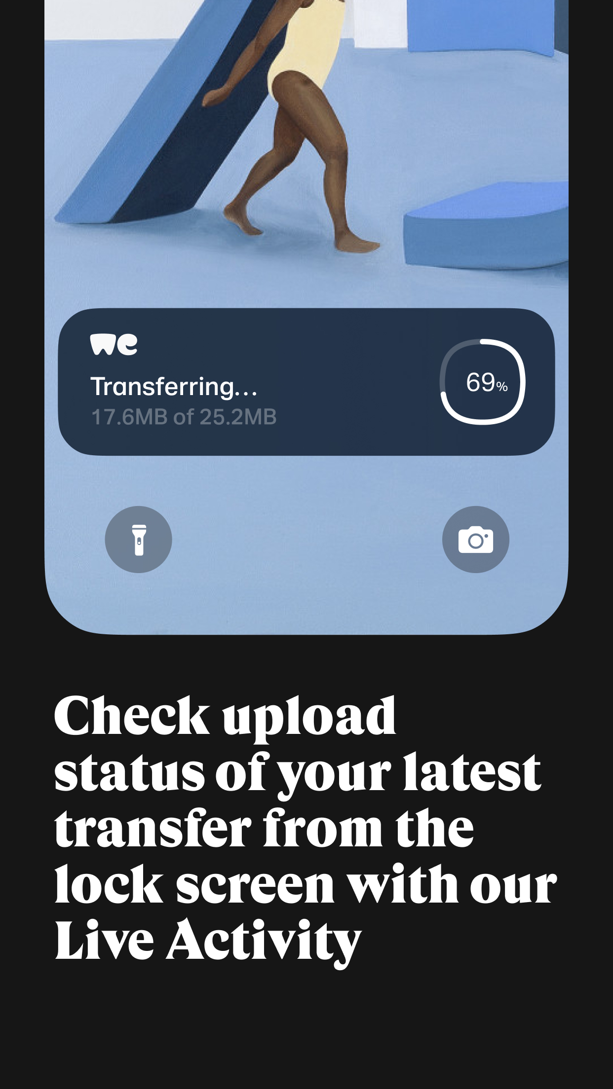 WeTransfer: Transfer Files screenshot