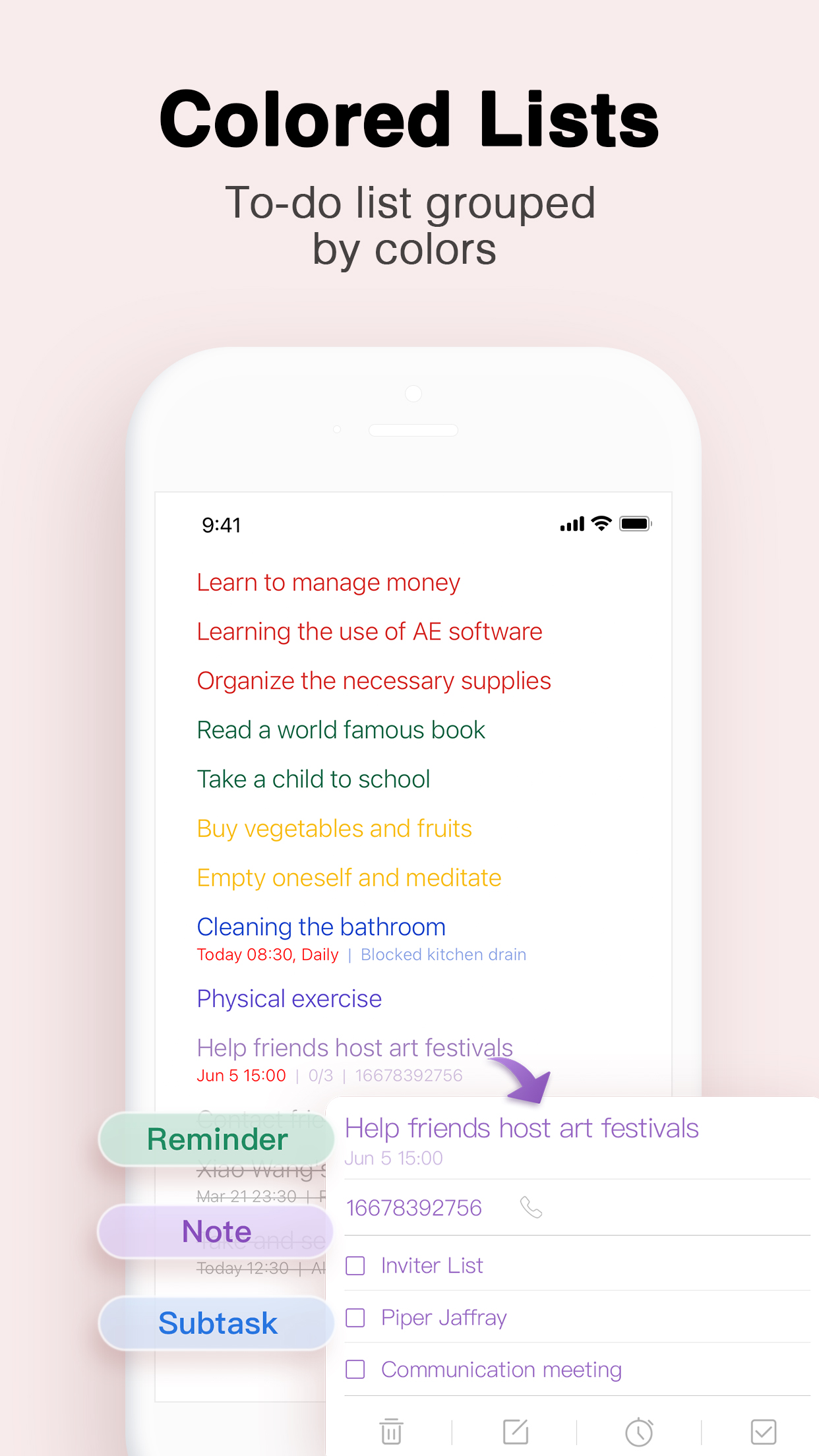 To Do List MinimaList & Widget screenshot