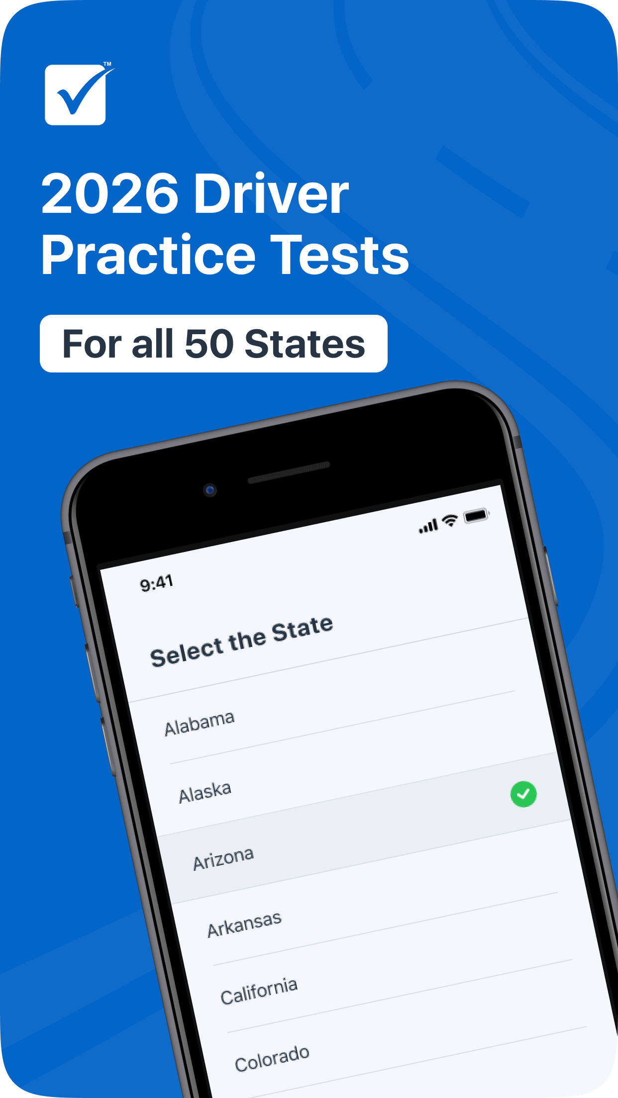 DMV WRITTEN TEST screenshot