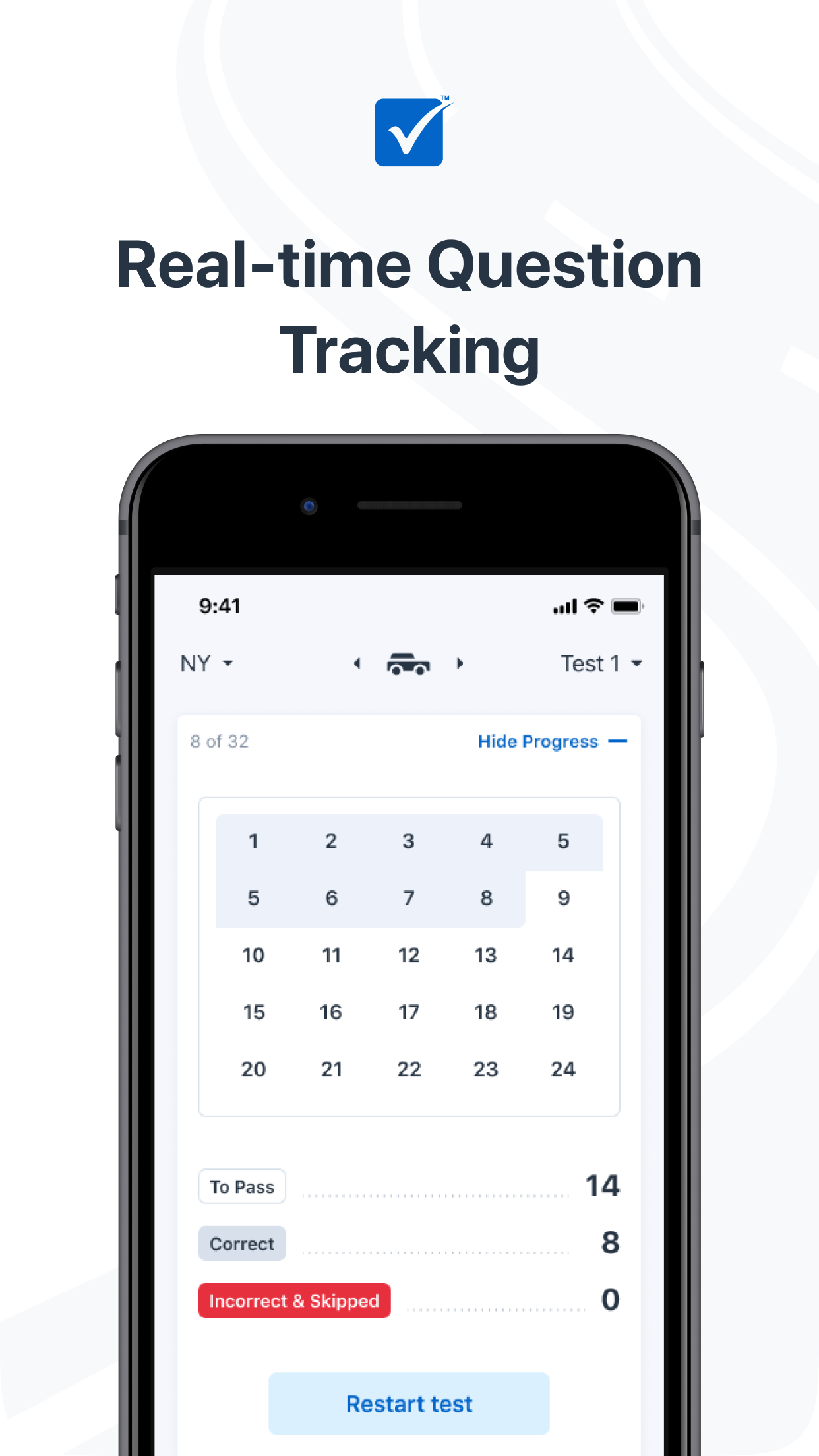 DMV WRITTEN TEST screenshot