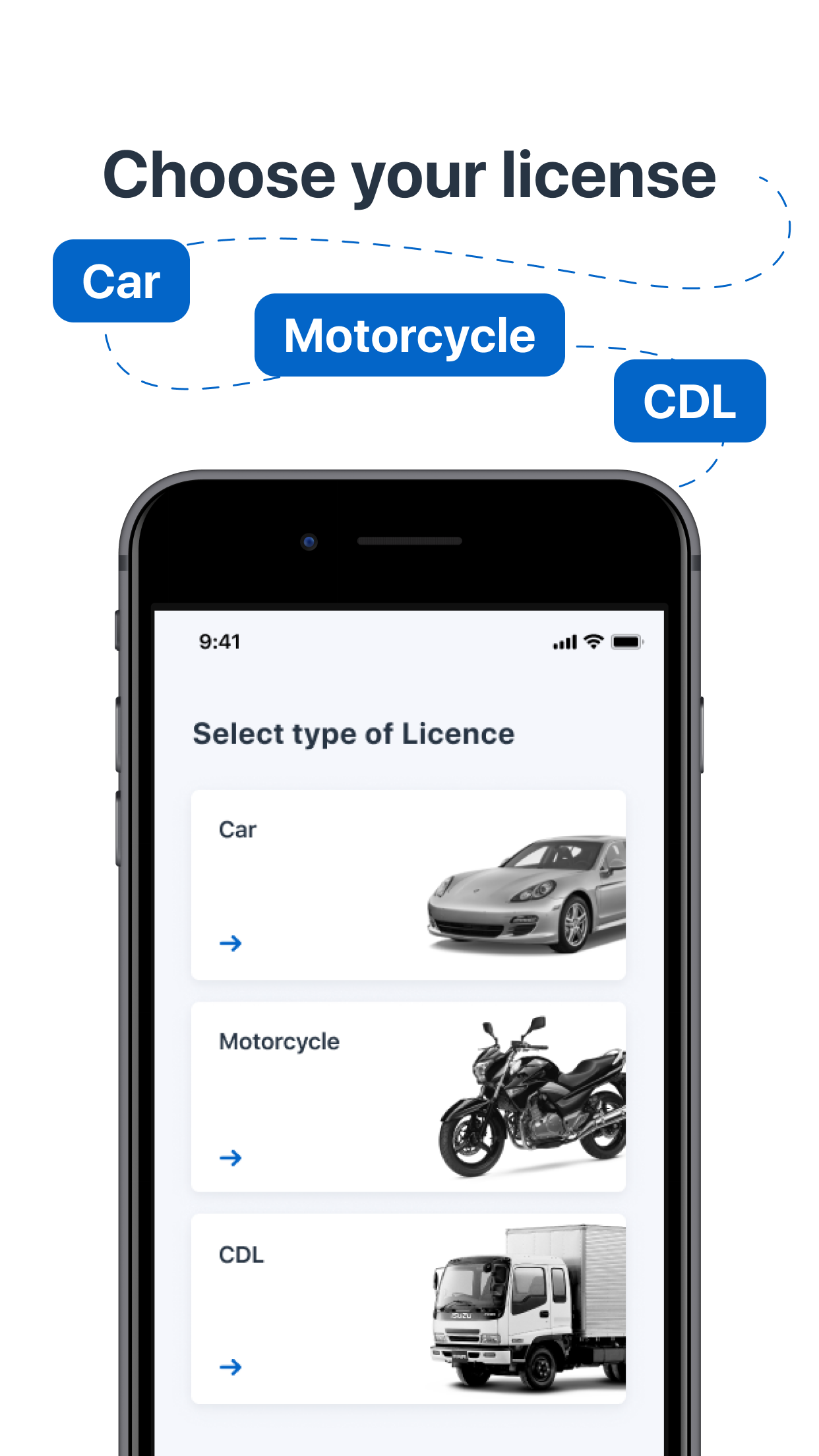 DMV WRITTEN TEST screenshot