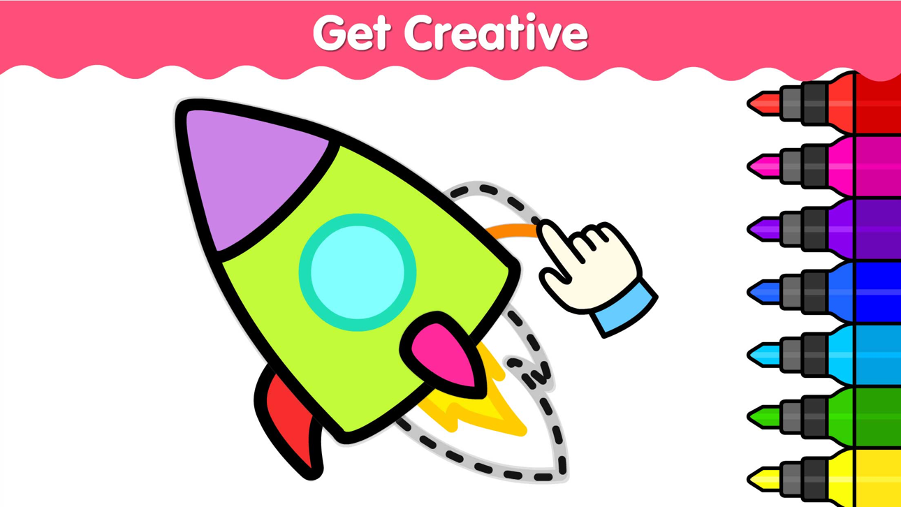 Coloring Games for Kids 2-6! screenshot