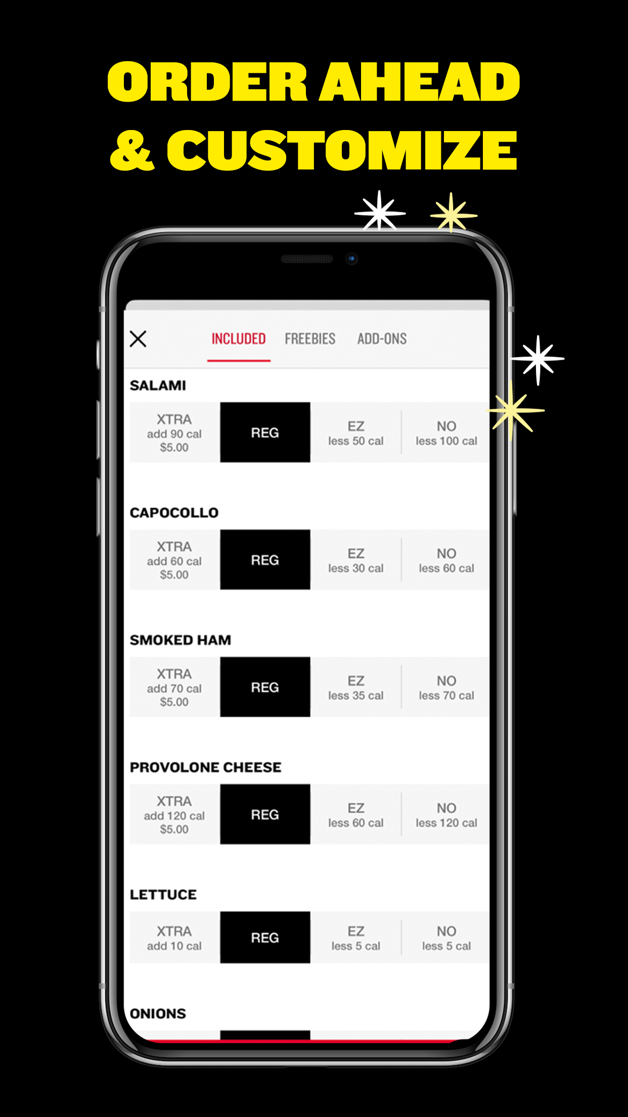Jimmy John’s Sandwiches screenshot