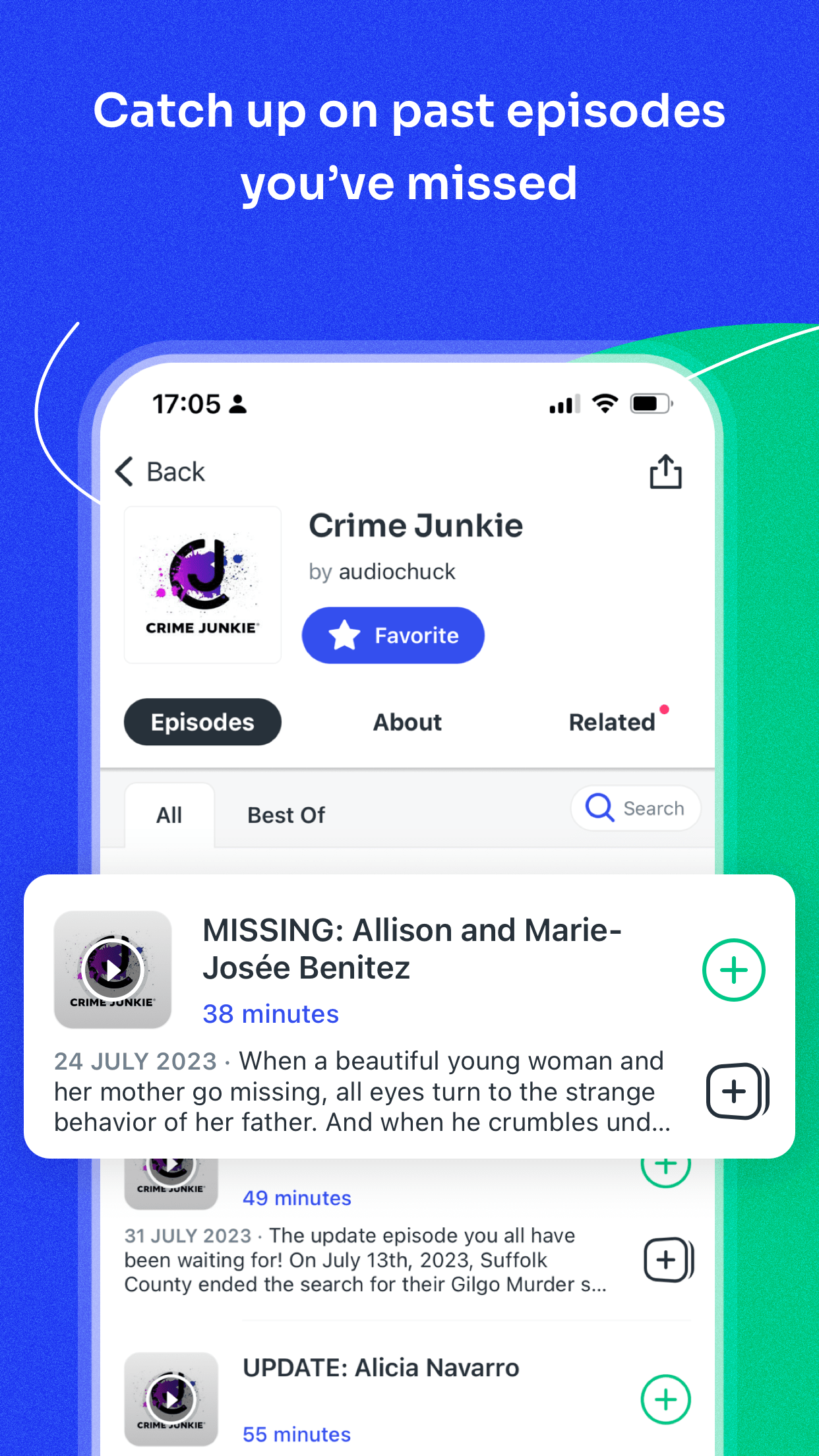 Podcast App screenshot