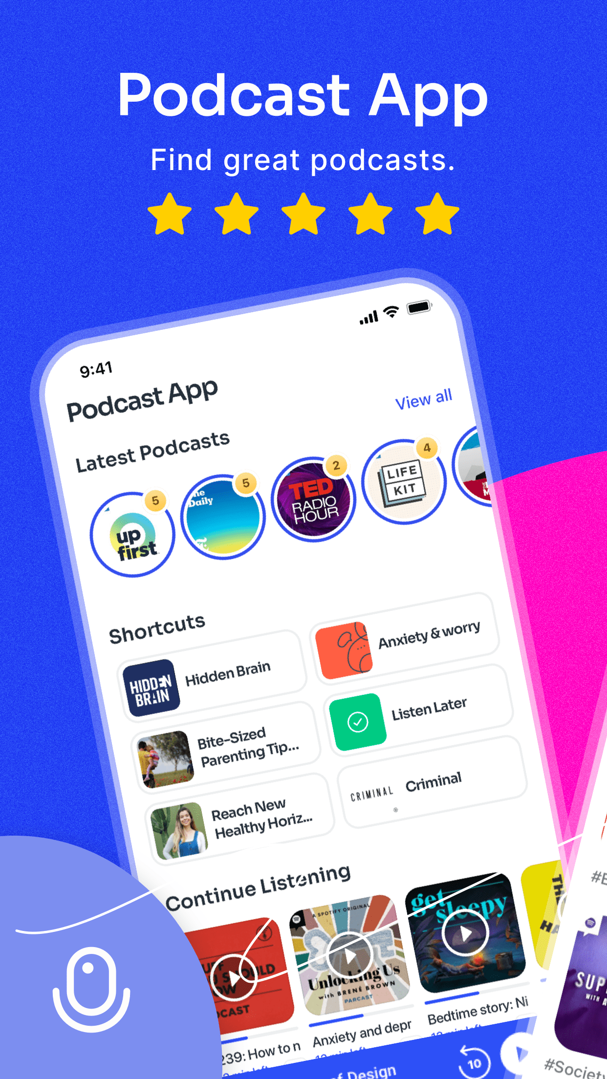 Podcast App screenshot