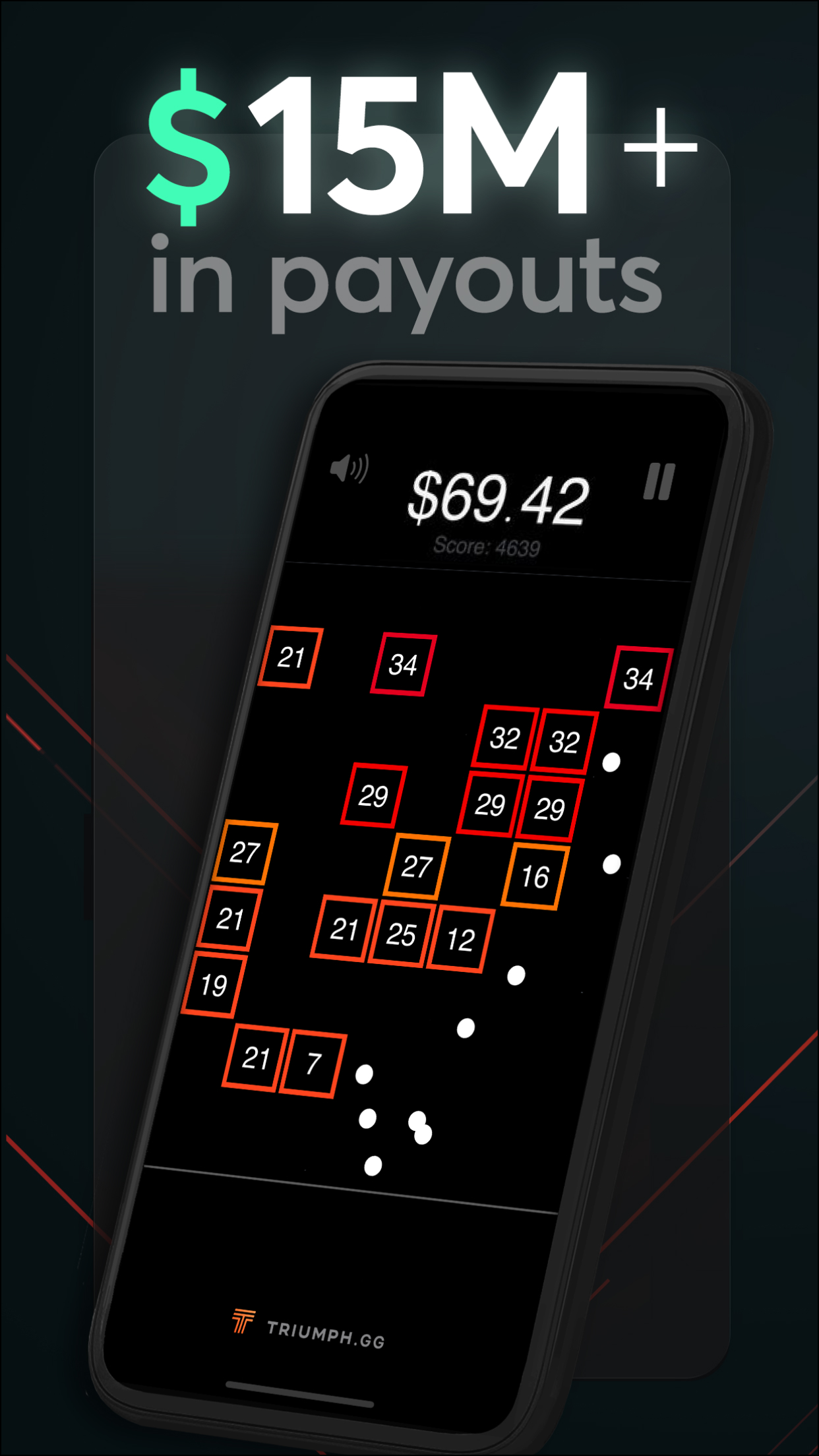 Triumph: Play for Cash screenshot