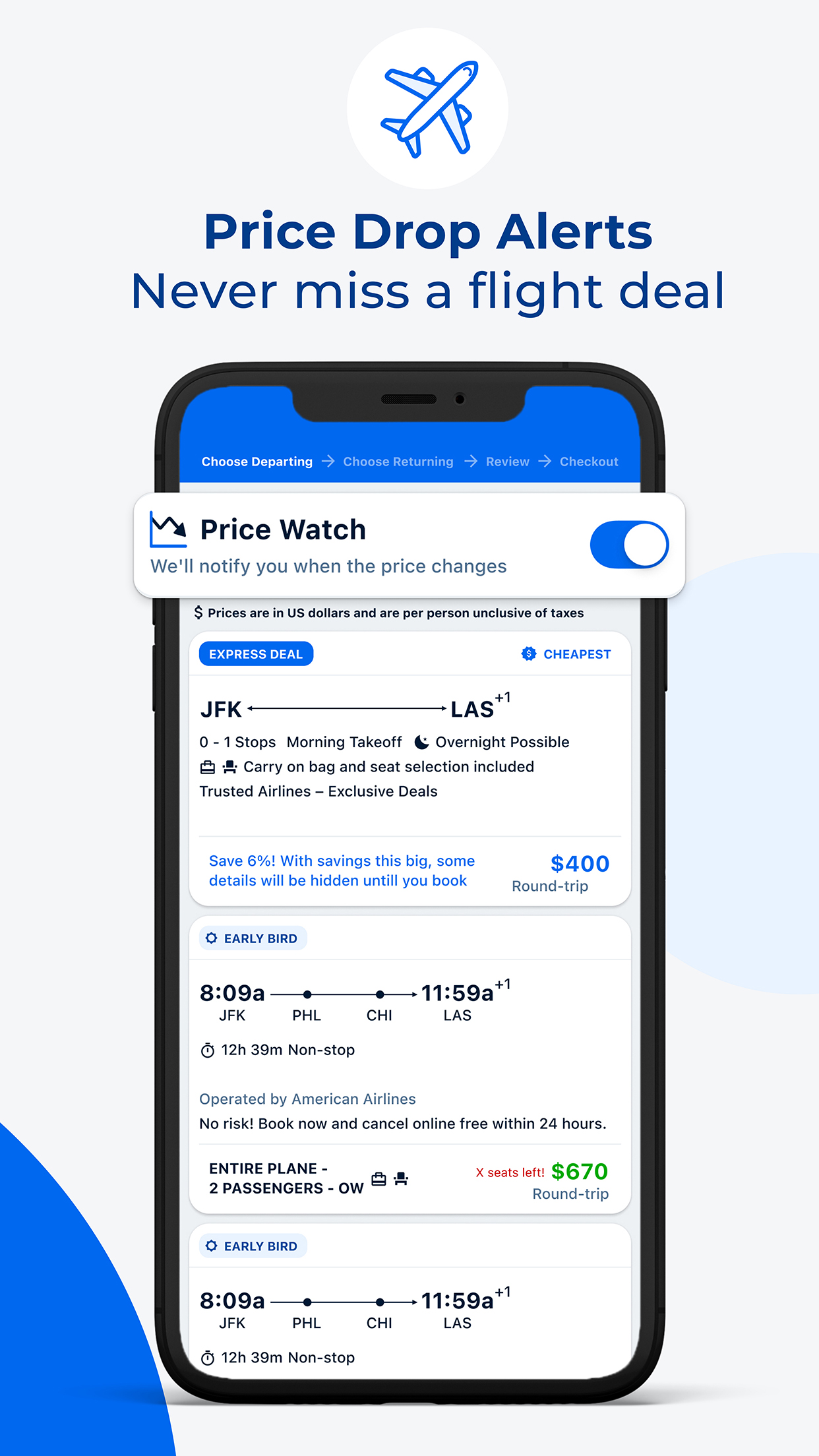 Priceline - Hotel, Car, Flight screenshot
