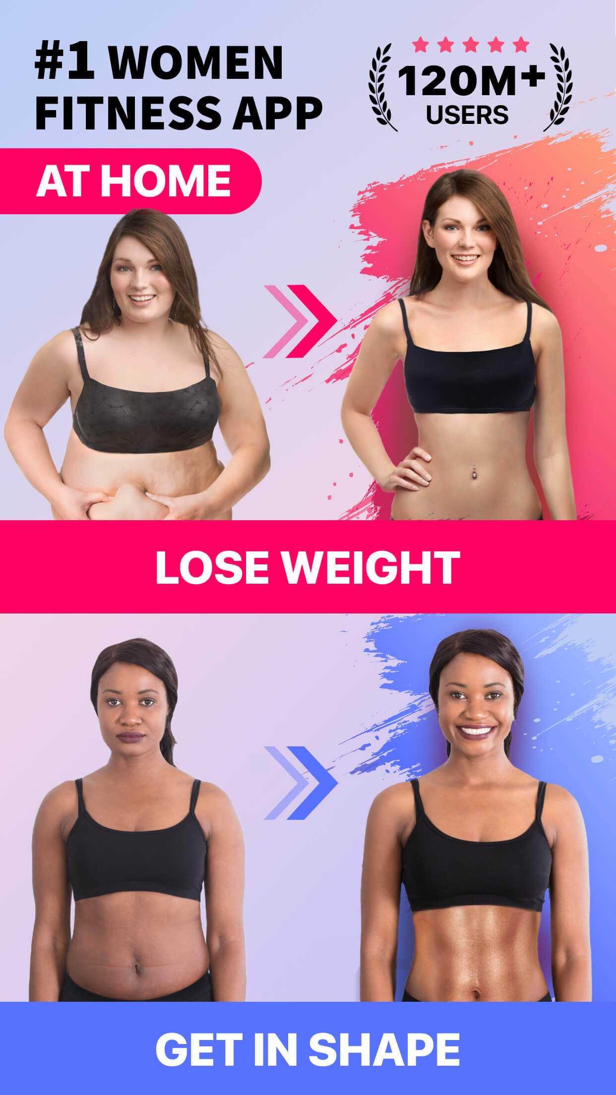 Workout for Women: Fit at Home screenshot