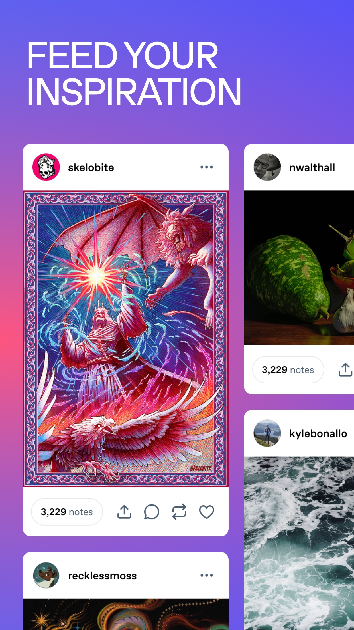 Tumblr: Social Media & Art screenshot