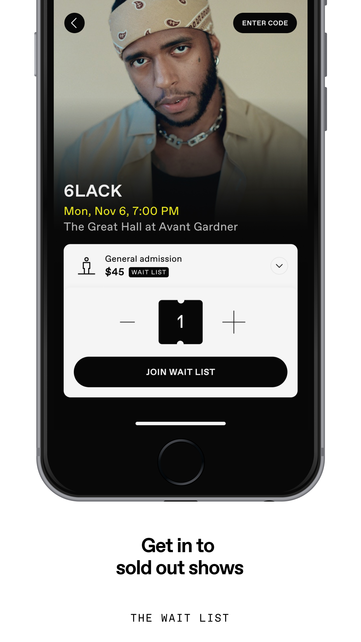 DICE: Live Shows screenshot