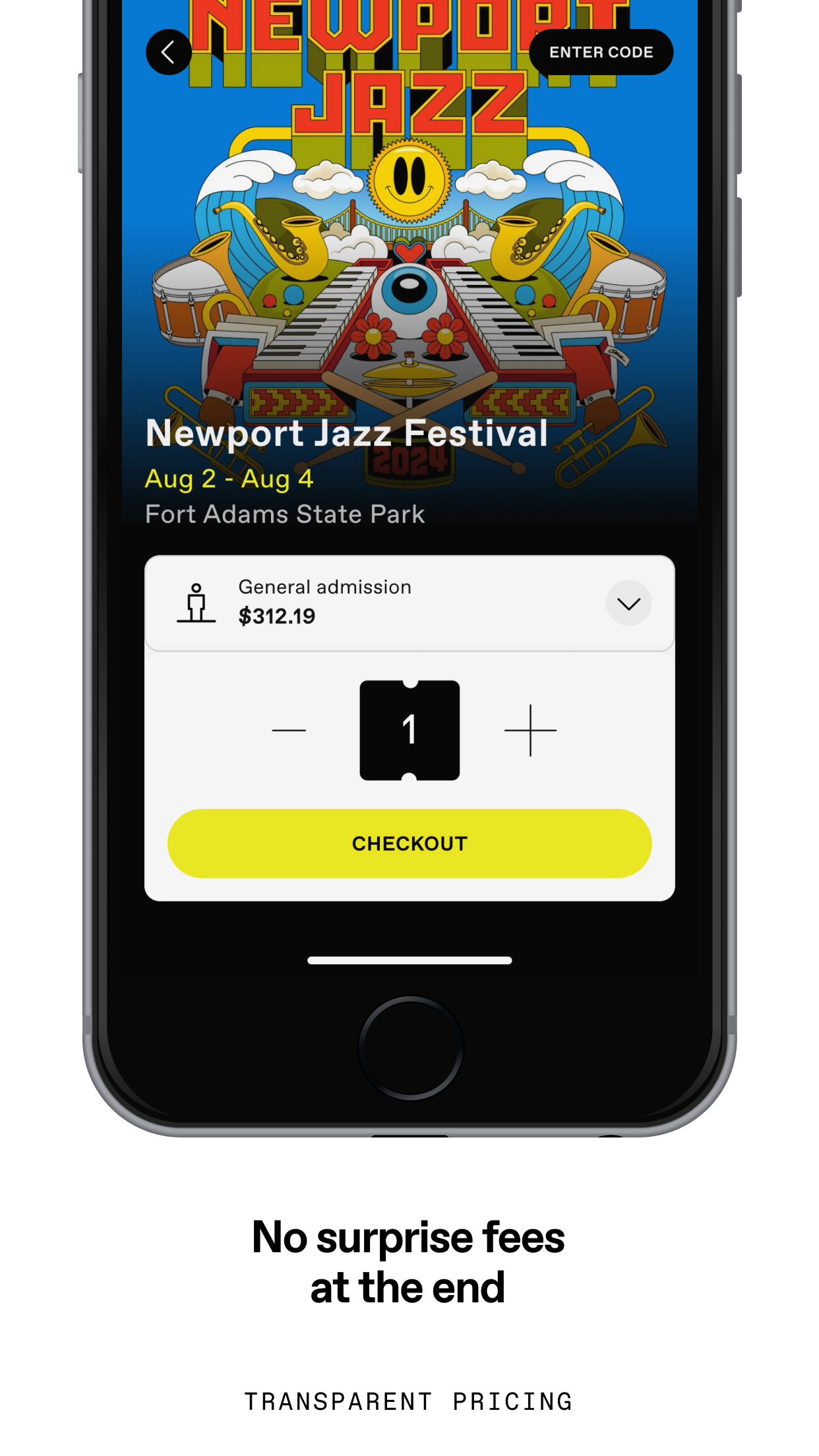 DICE: Live Shows screenshot