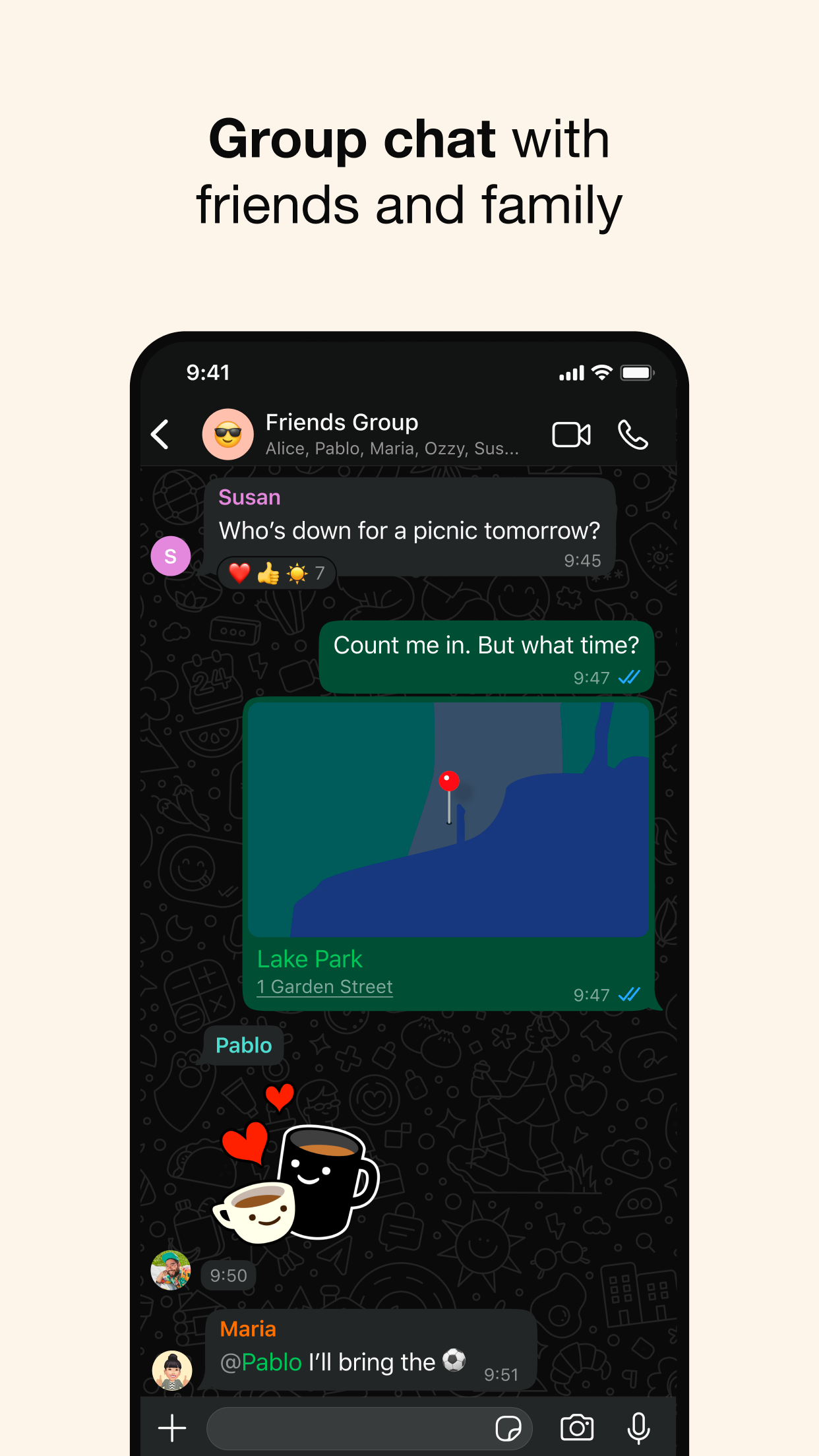 WhatsApp Messenger screenshot