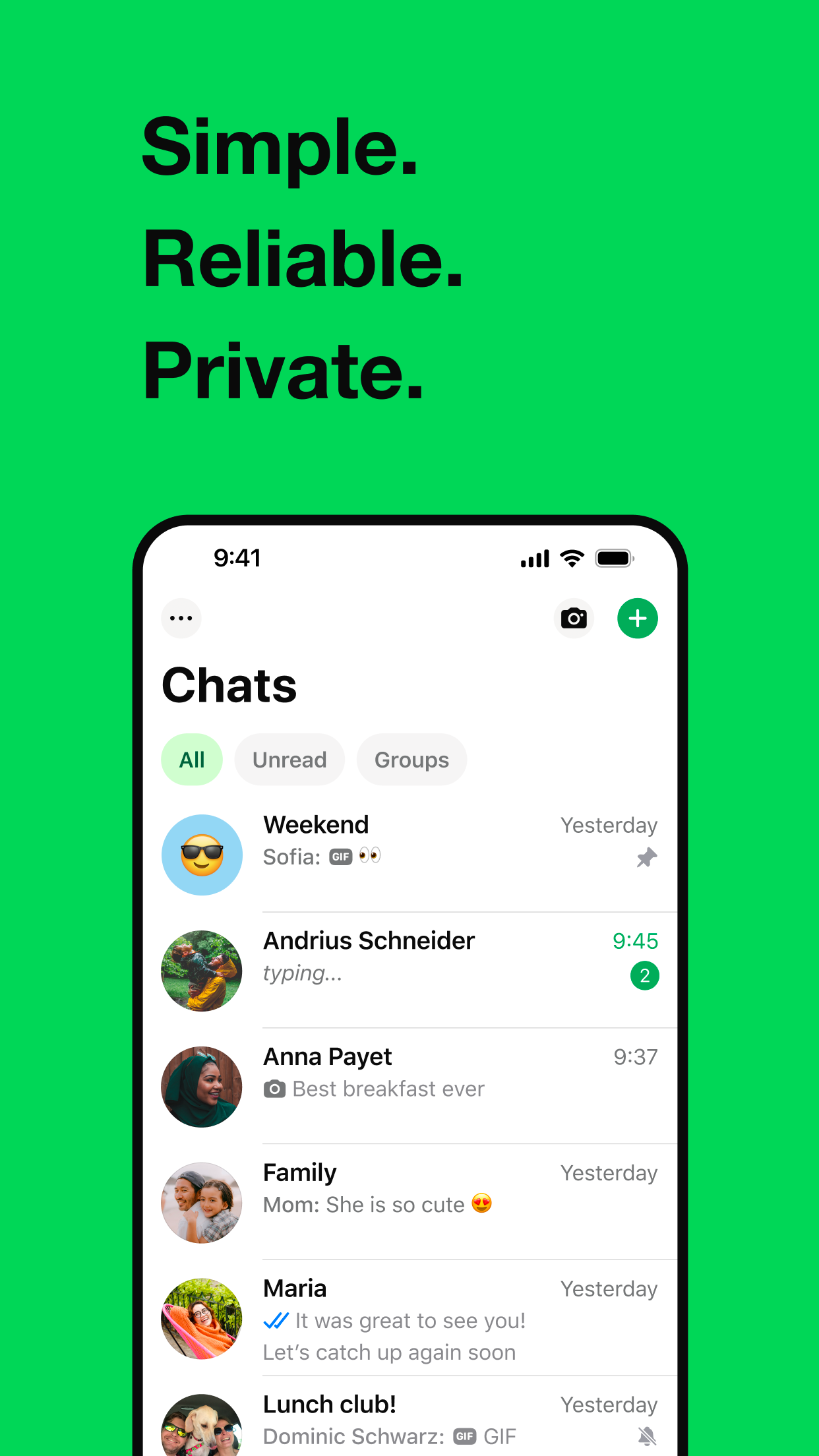 WhatsApp Messenger screenshot