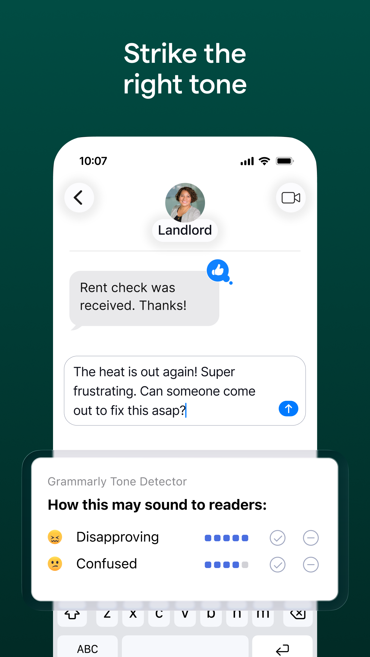 Grammarly: AI Keyboard & Notes screenshot
