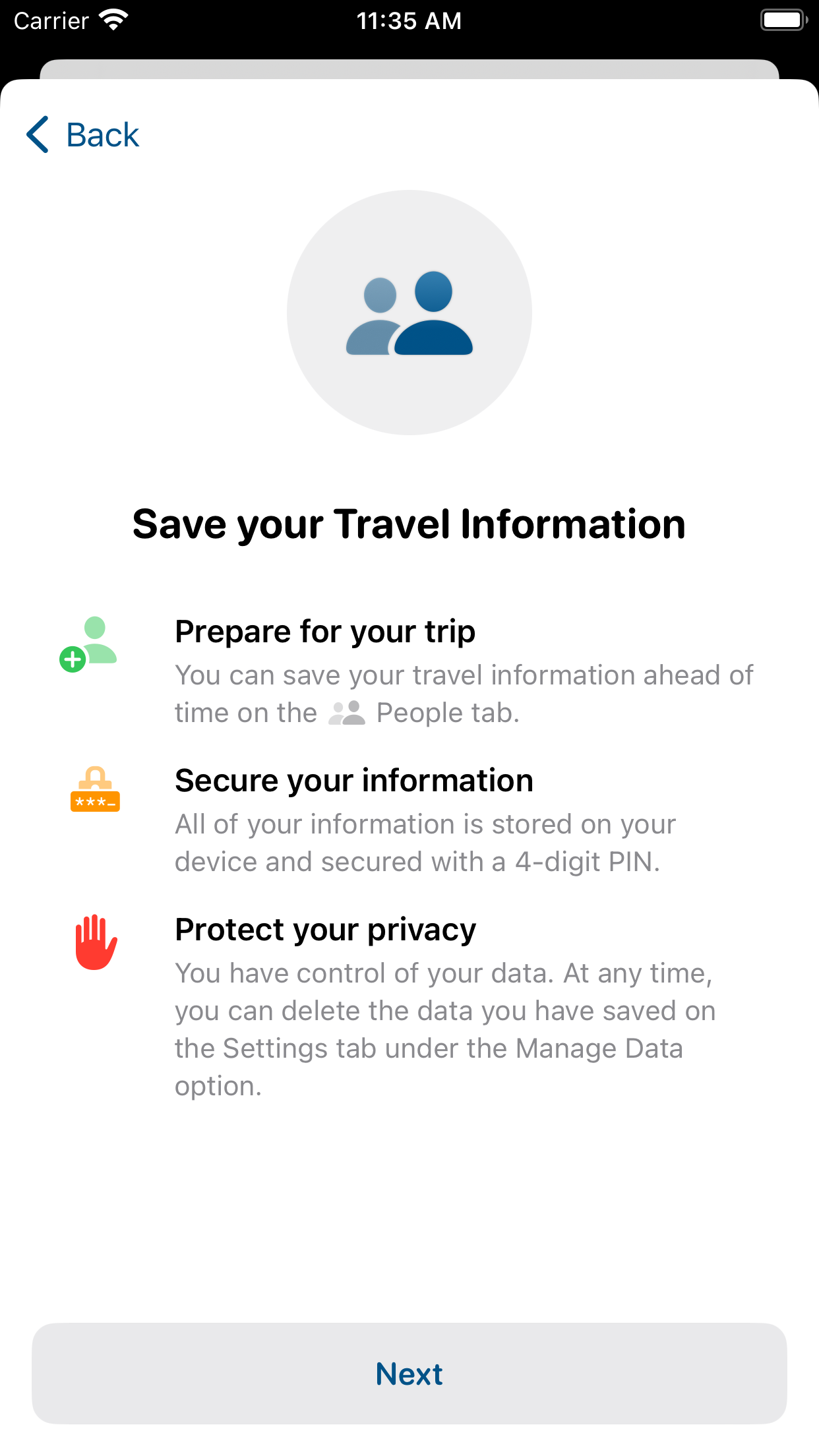 Mobile Passport Control screenshot