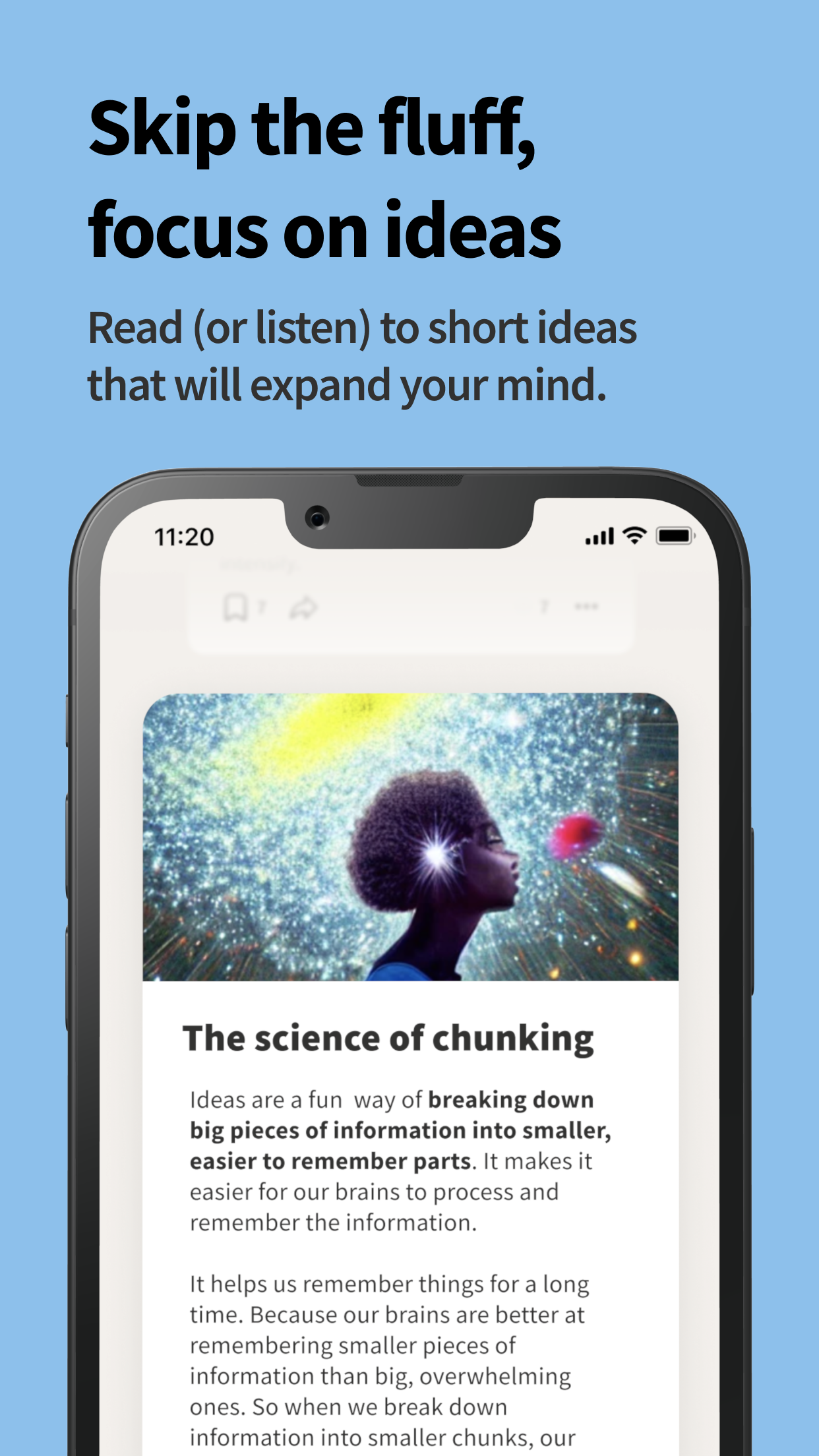Deepstash: Smarter Every Day! screenshot
