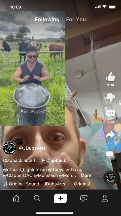 Clapper: Video, Live, Chat screenshot