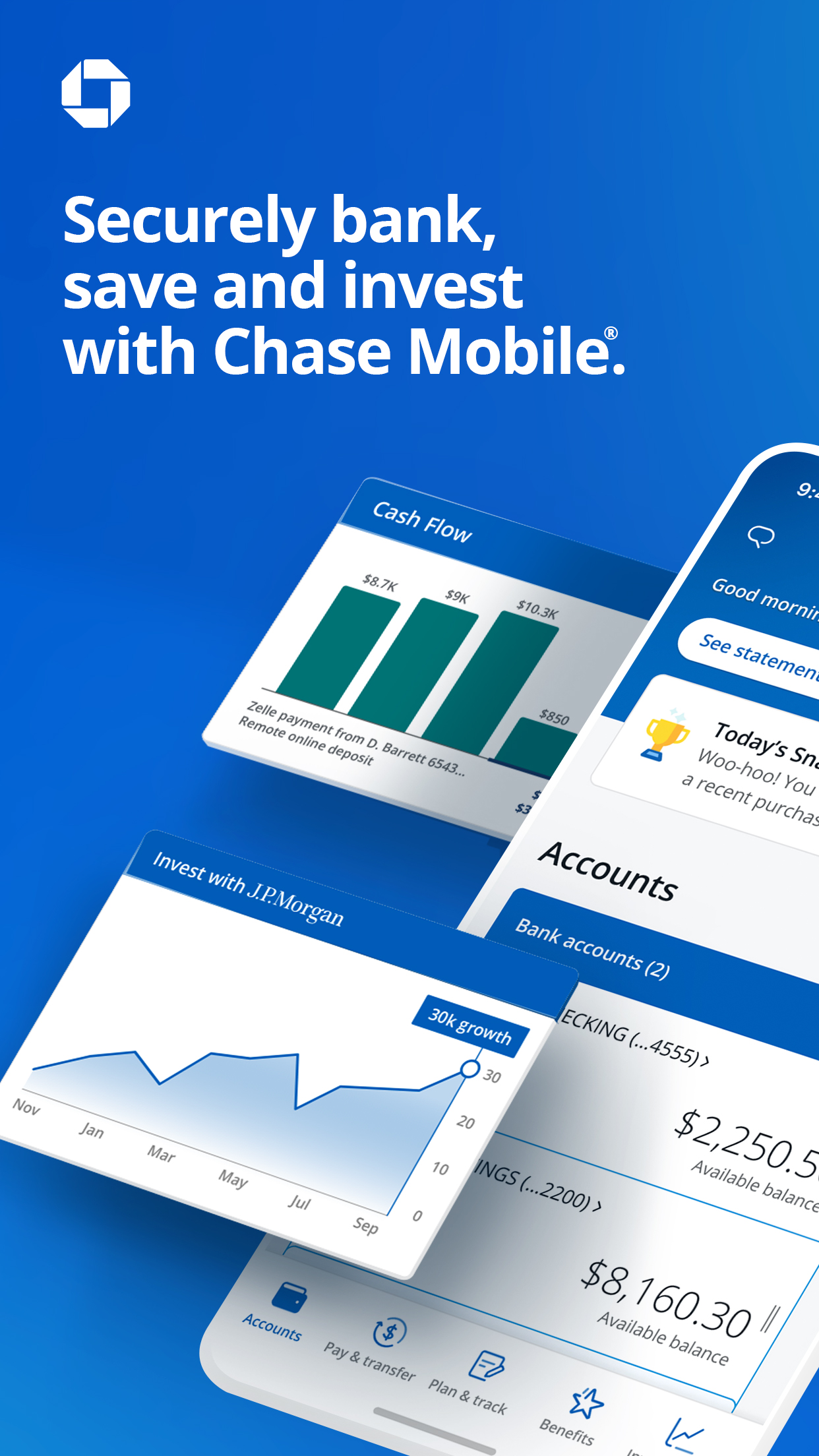 Chase Mobile®: Bank & Invest screenshot