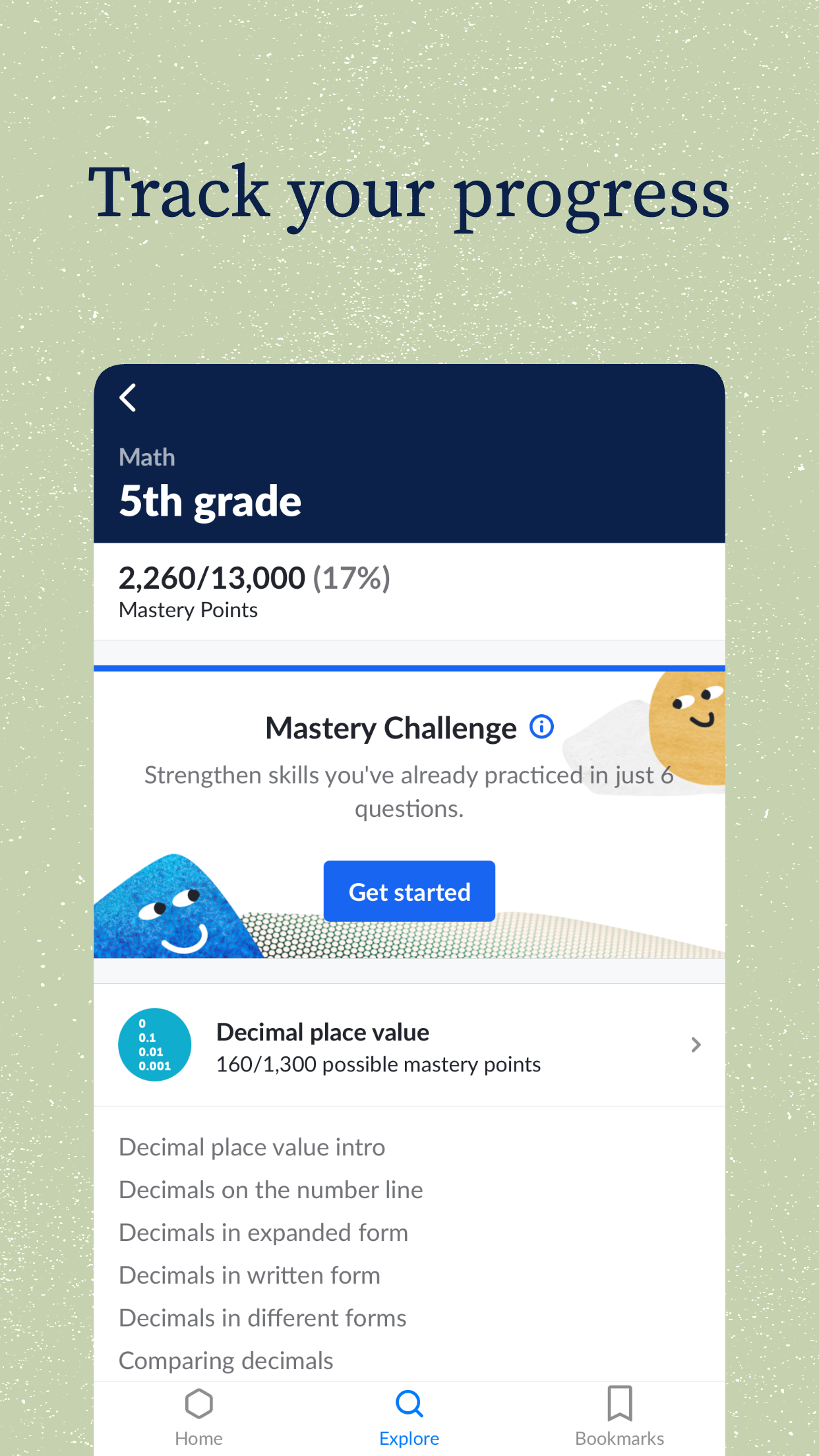 Khan Academy screenshot