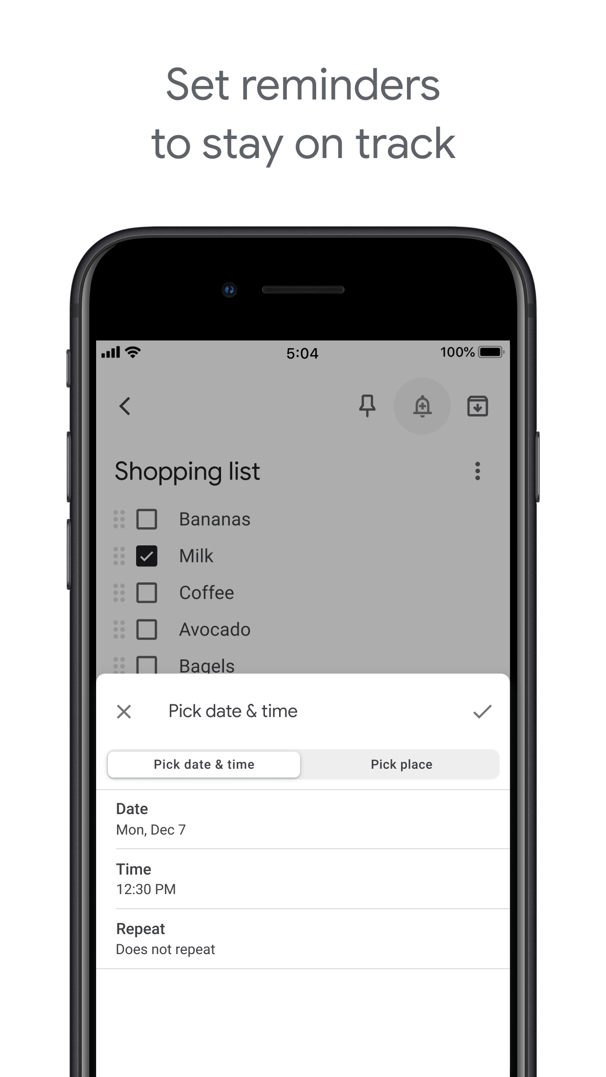 Google Keep - Notes and lists screen 15