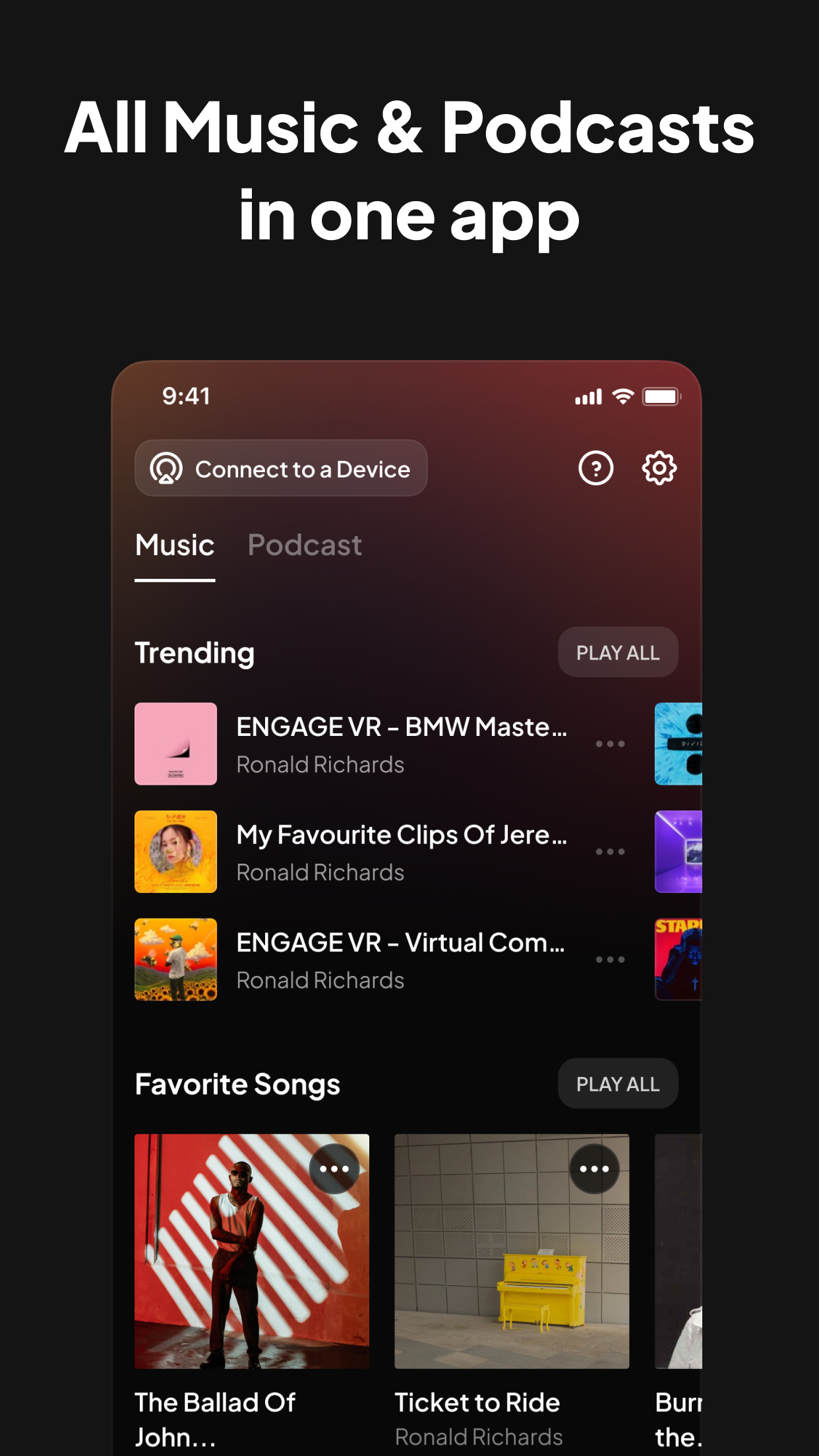 Speaker & Headphones Connect screenshot