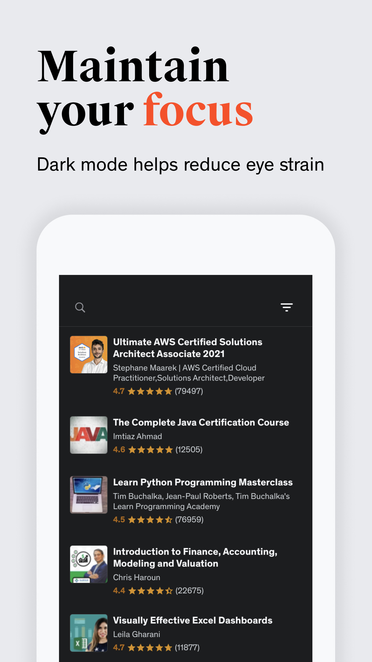 Udemy Online Video Courses screenshot