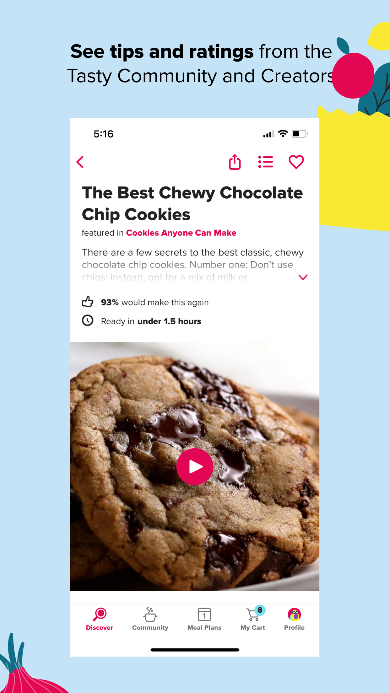 Tasty: Recipes, Cooking Videos screenshot