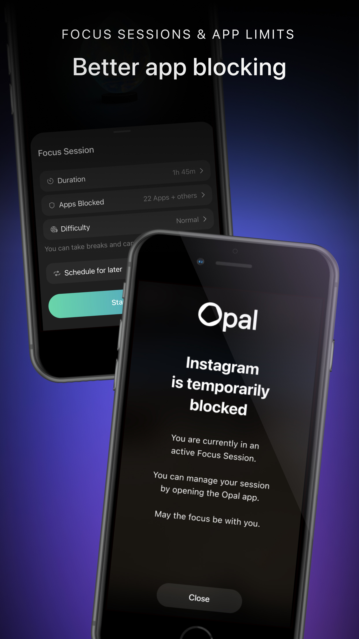 Opal: Screen Time Control screenshot