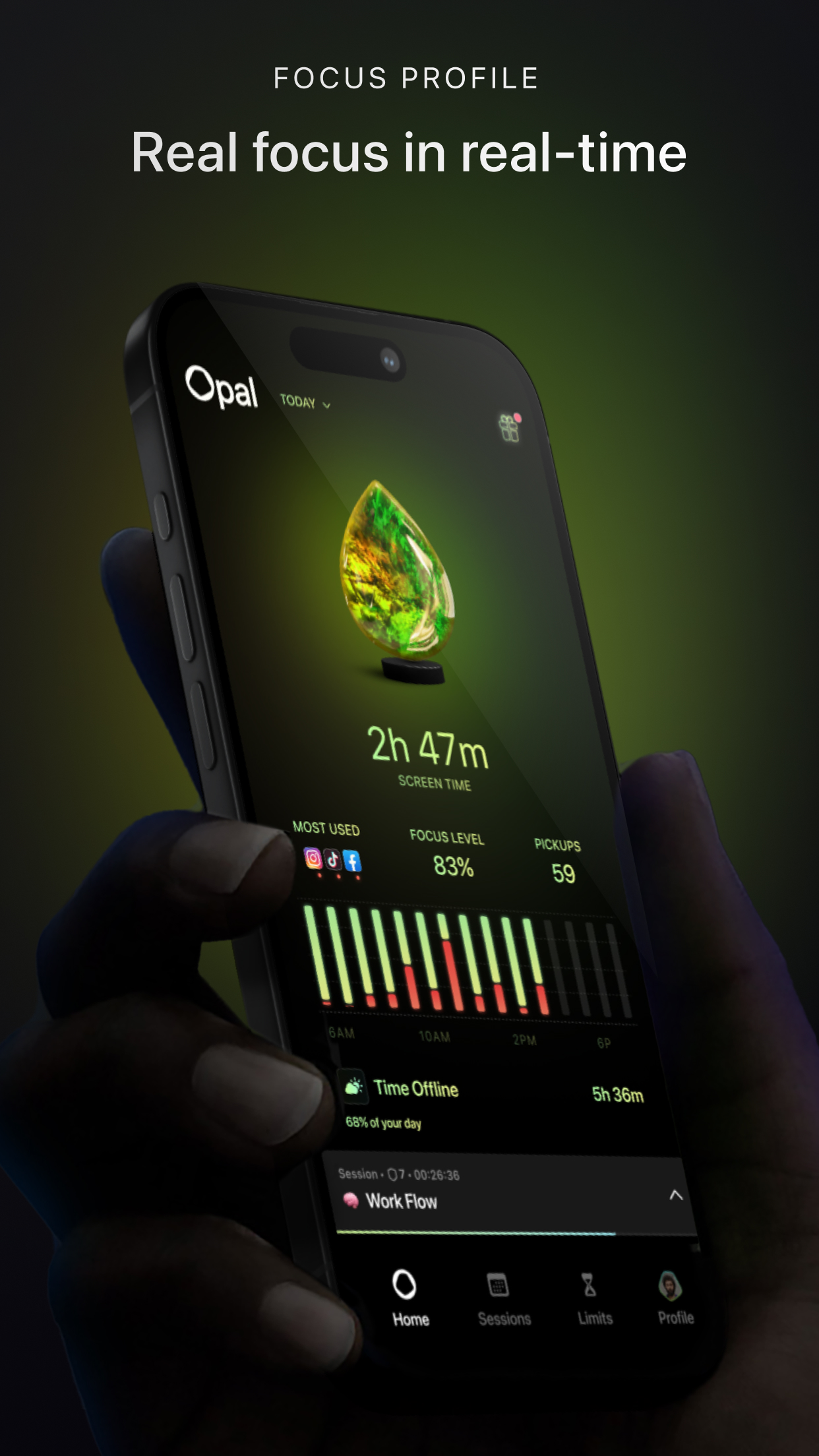 Opal: Screen Time Control screenshot