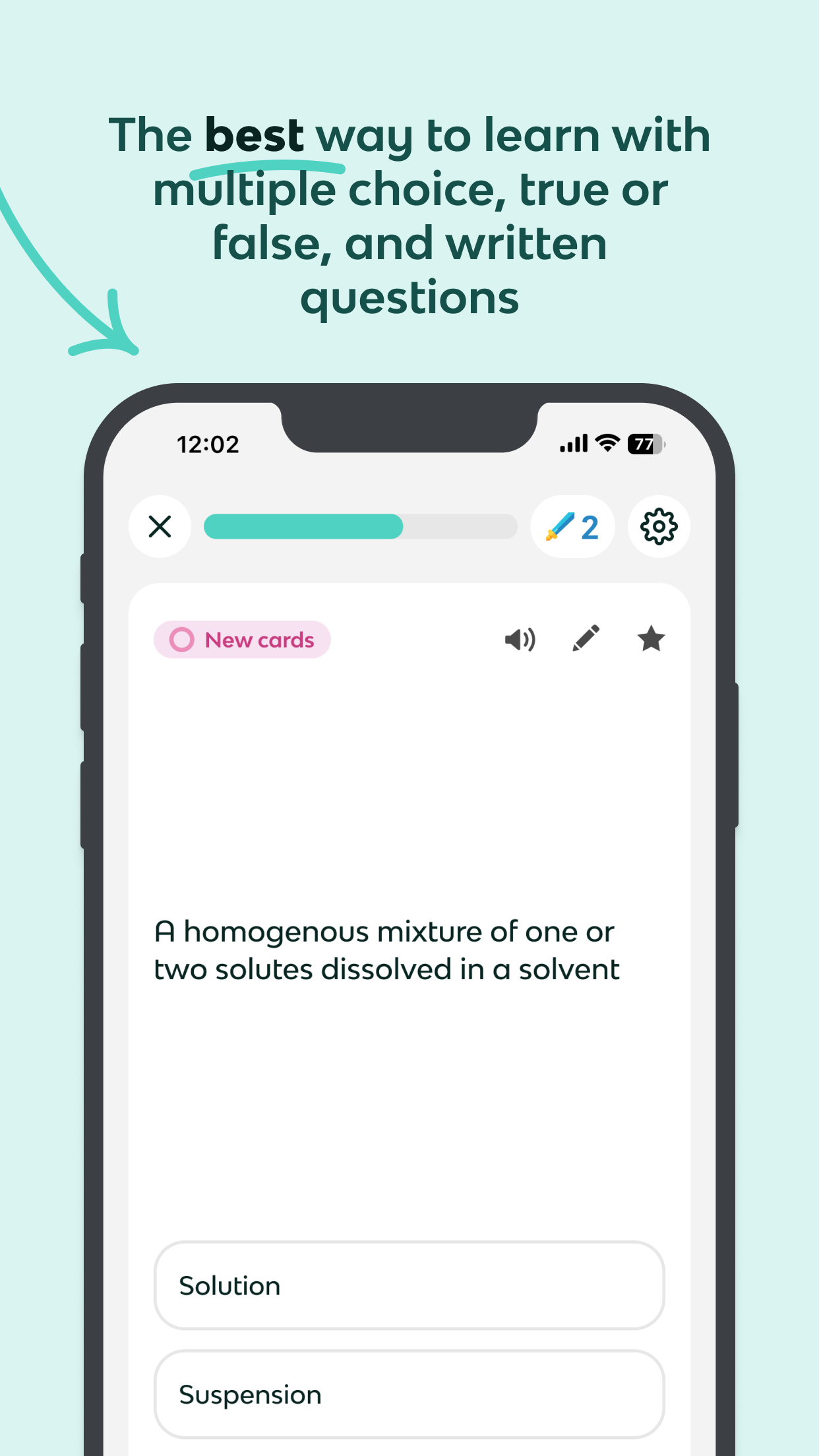 Knowt: AI Flashcards & Notes screenshot