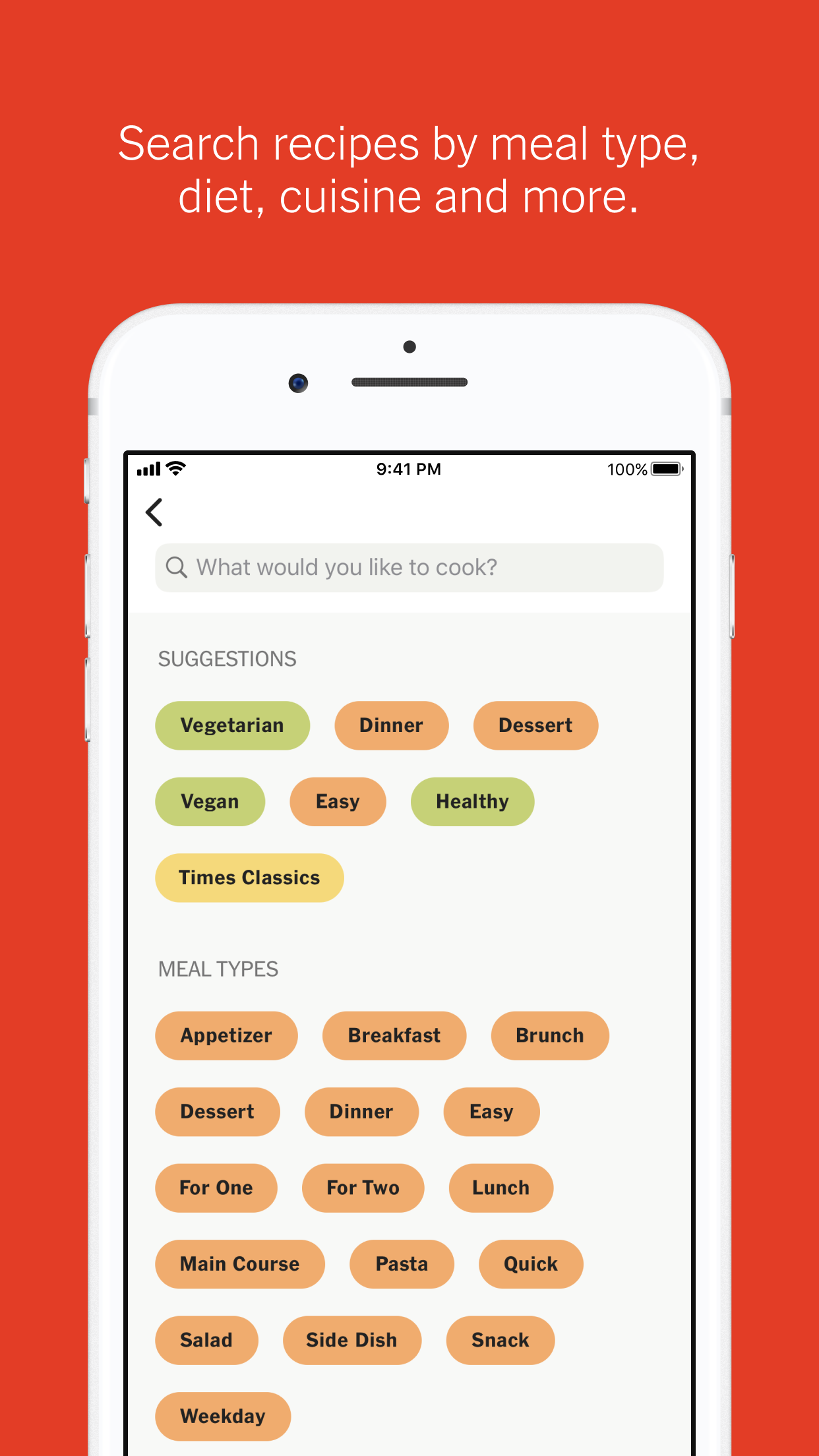 NYT Cooking: Quick Tasty Meals screenshot