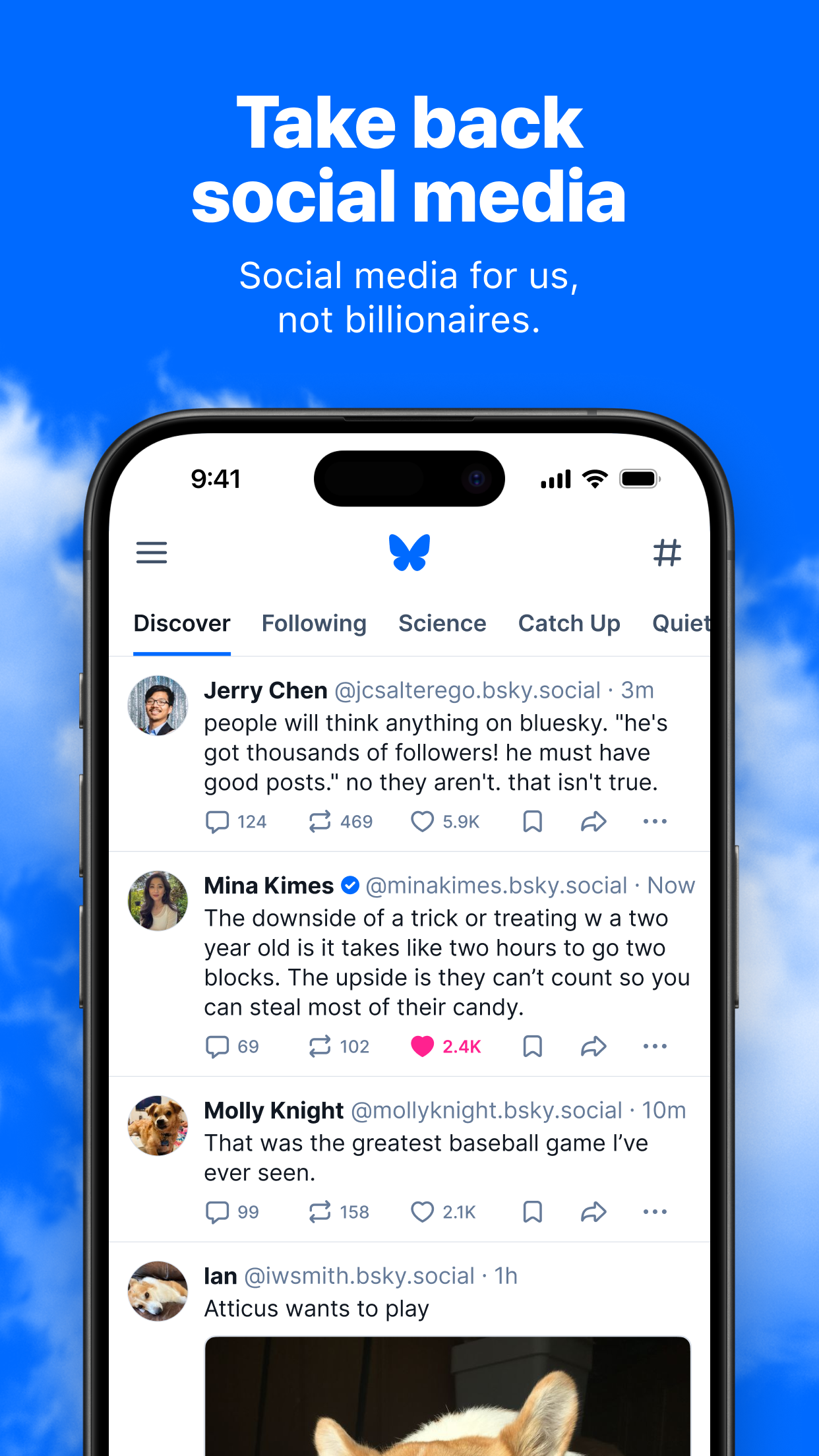 Bluesky Social screenshot