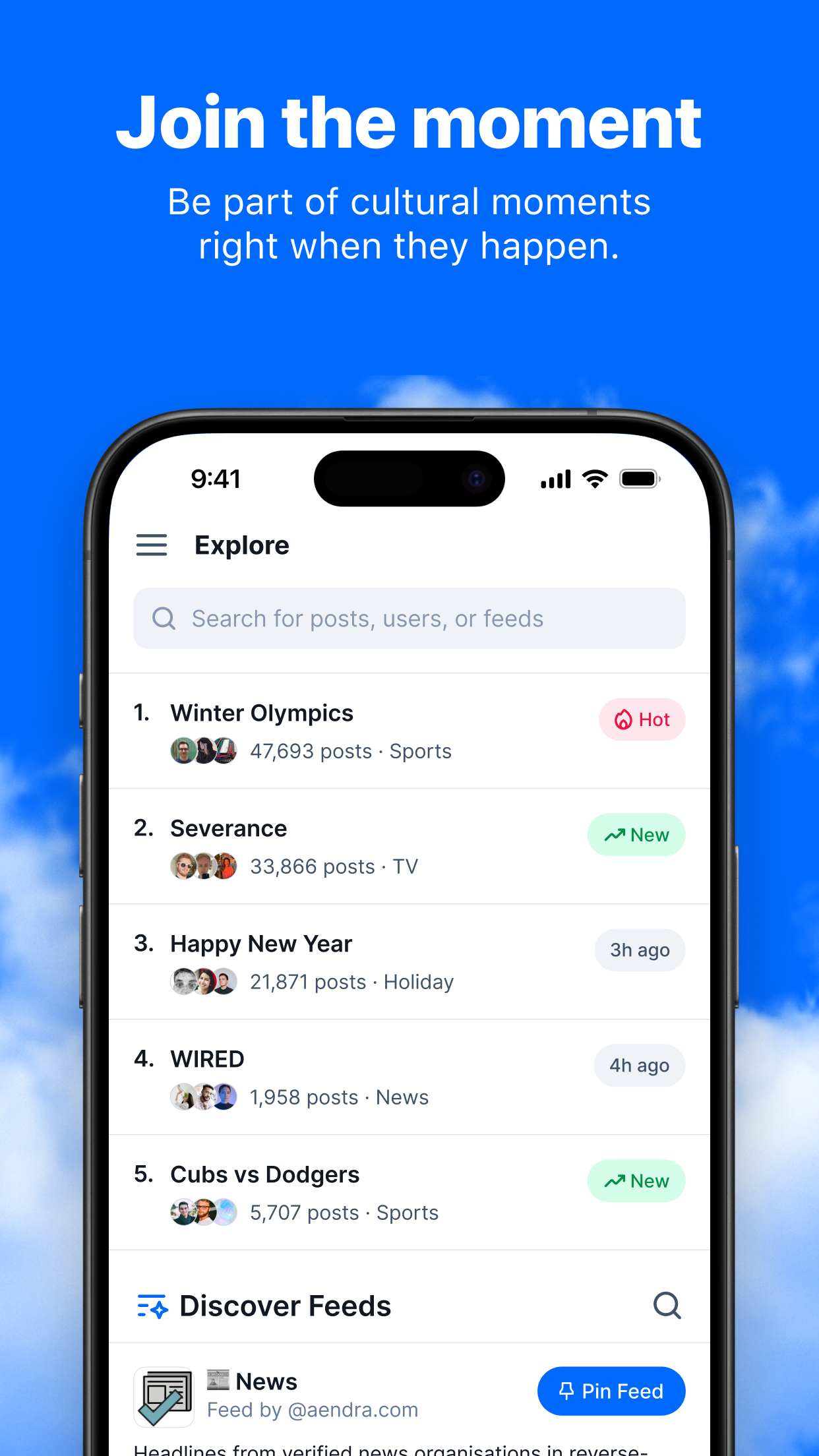 Bluesky Social screenshot
