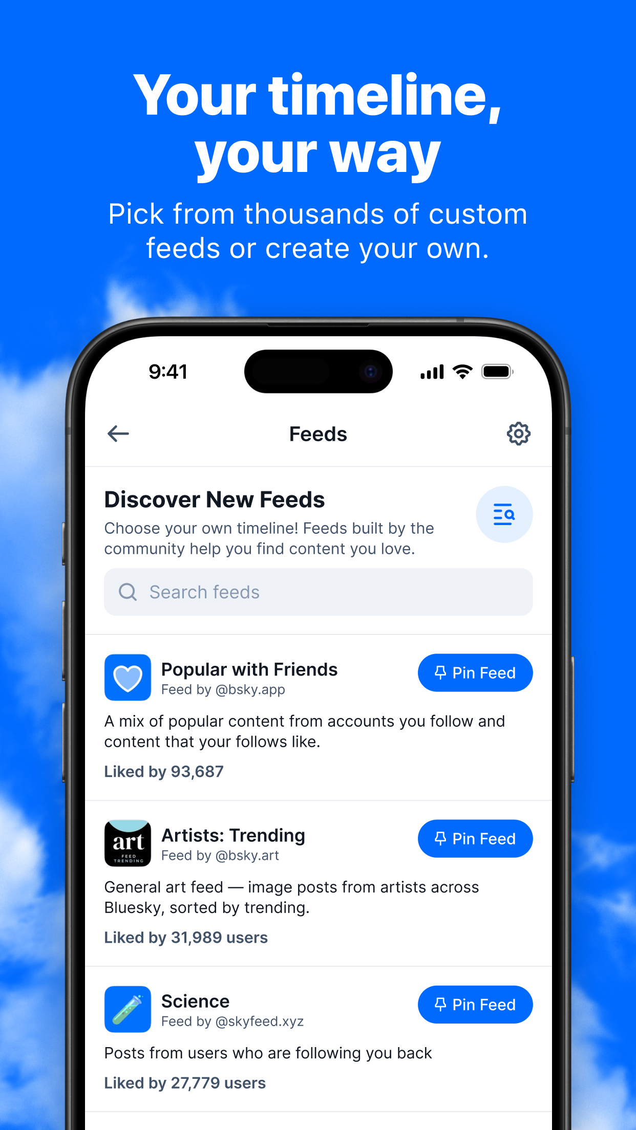 Bluesky Social screenshot