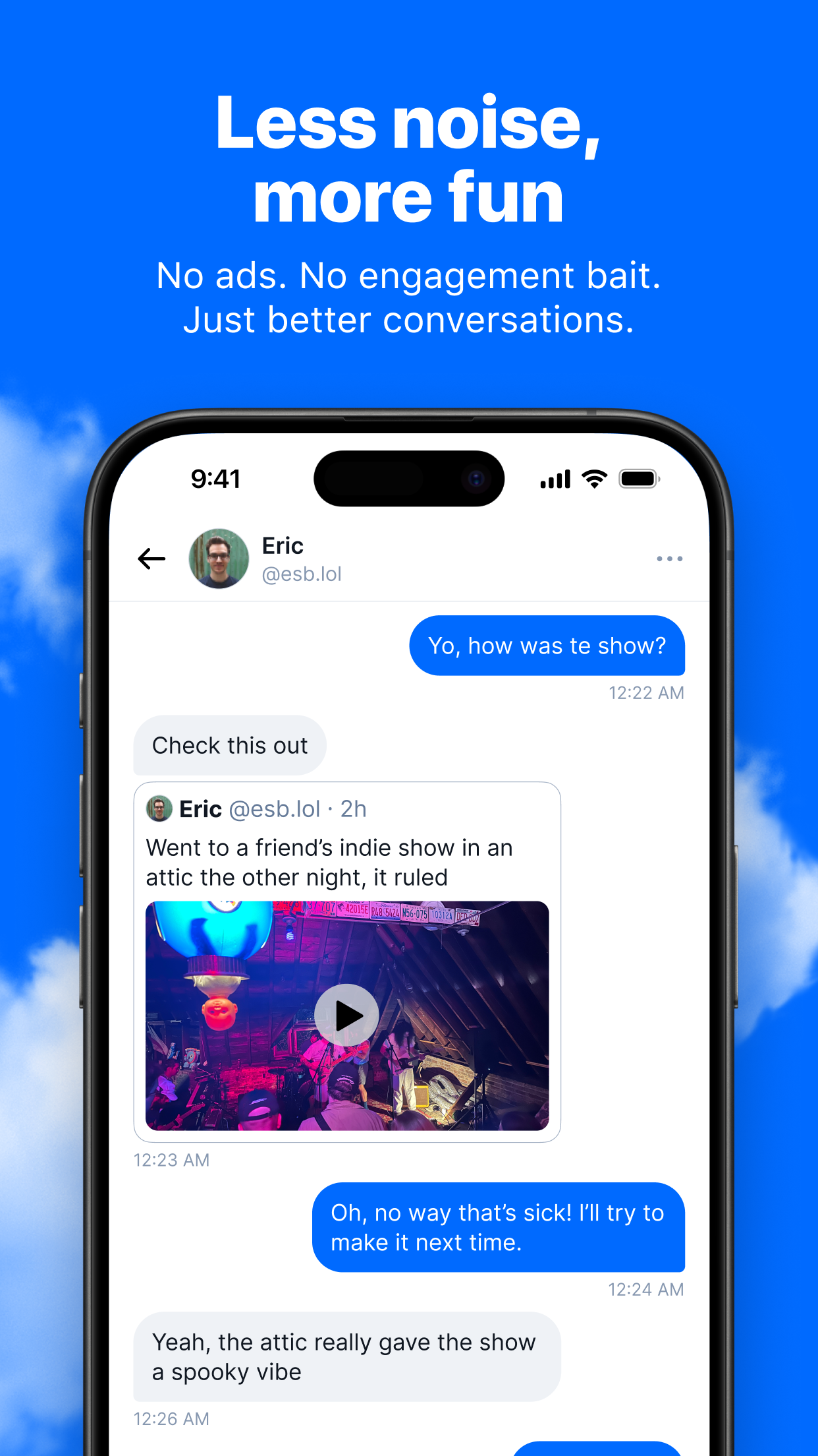 Bluesky Social screenshot