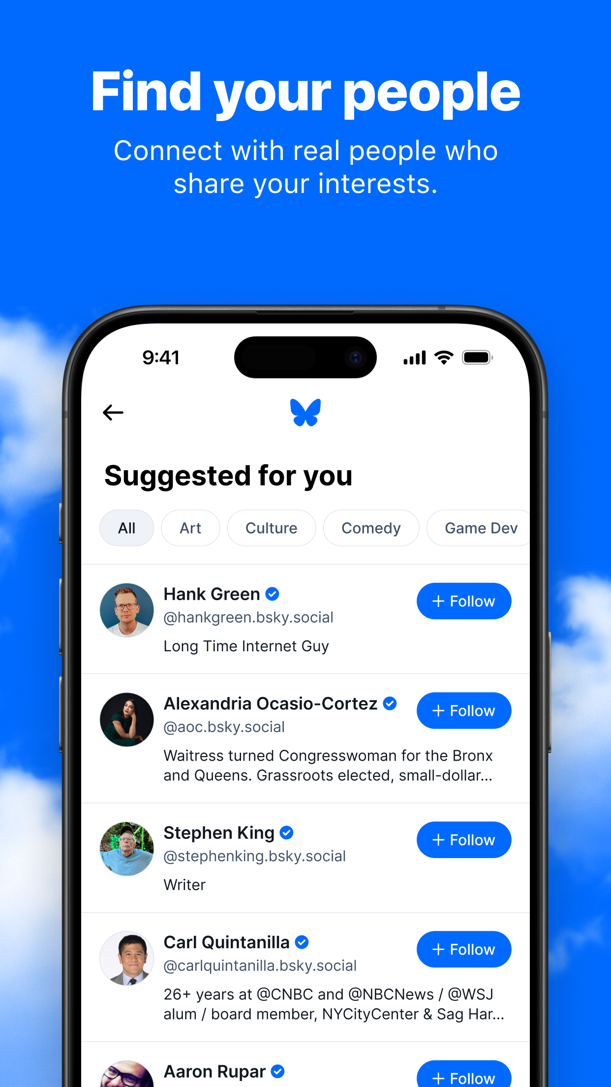 Bluesky Social screenshot