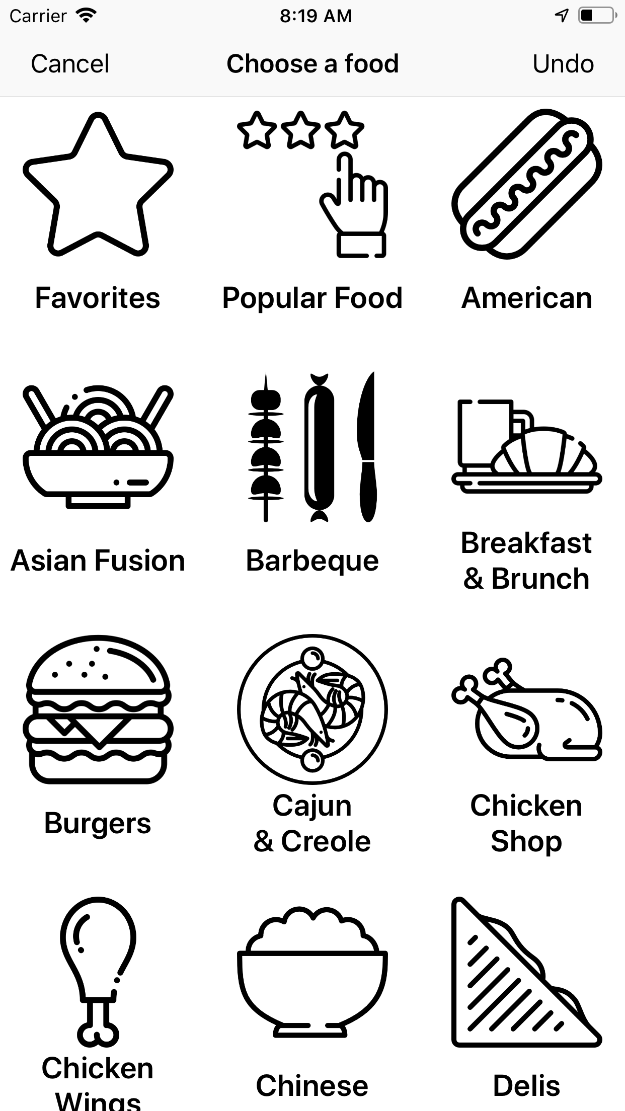 Where to eat? screenshot