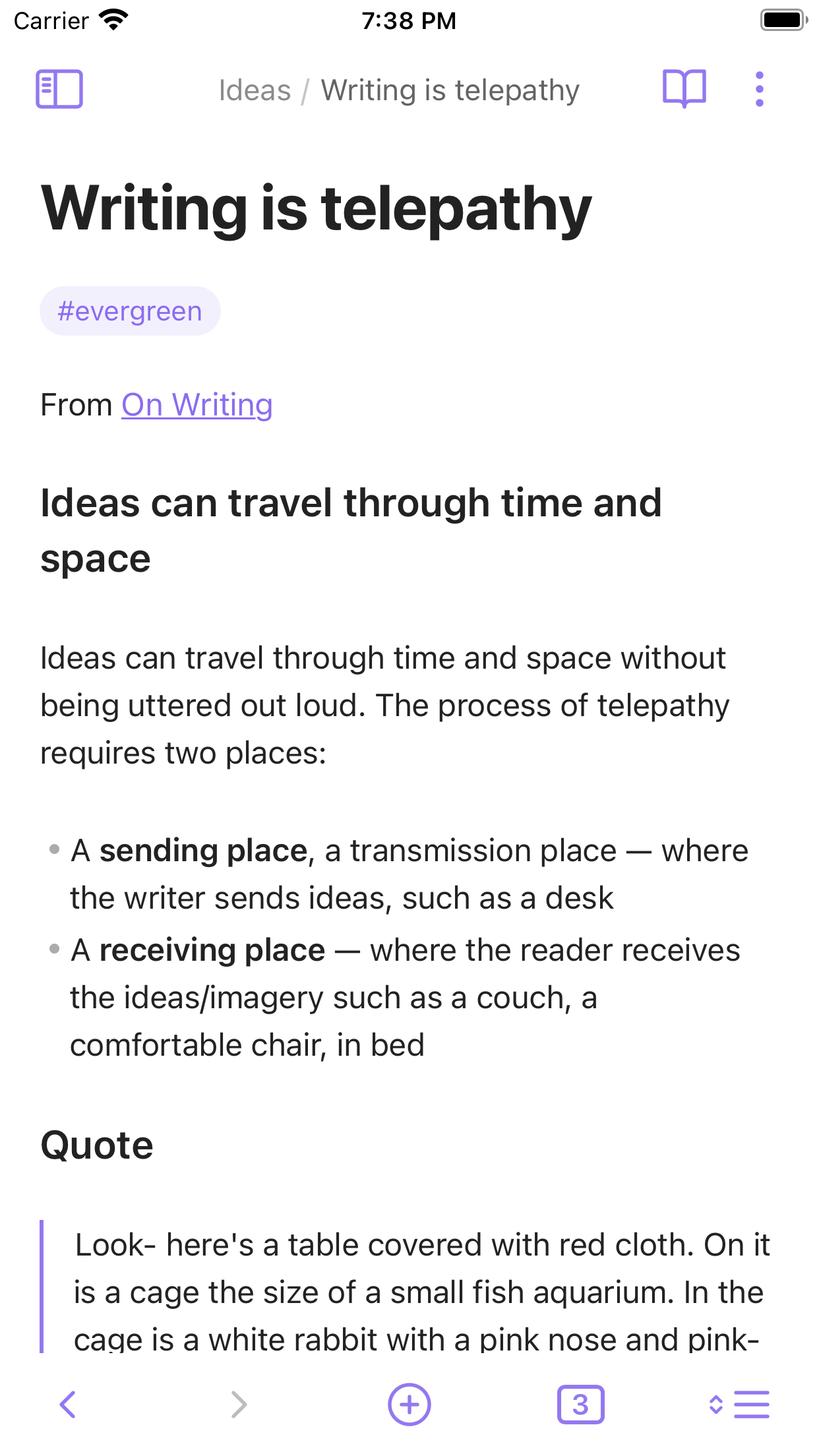 Obsidian - Connected Notes screenshot