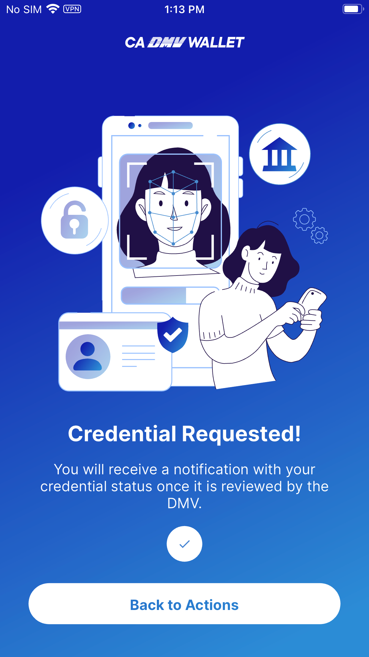 CA DMV Wallet screenshot