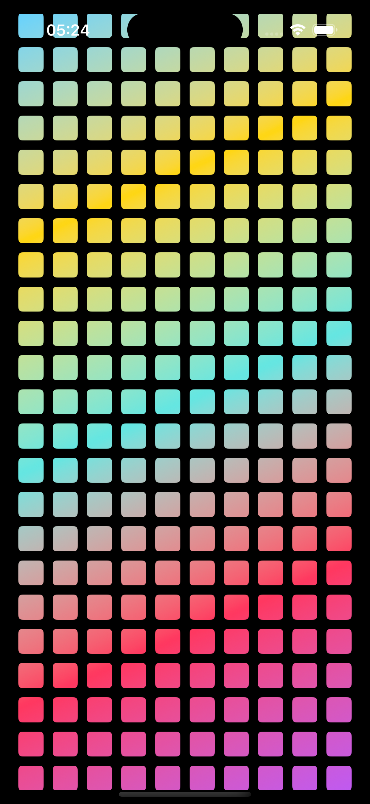 Touch Grid Animation